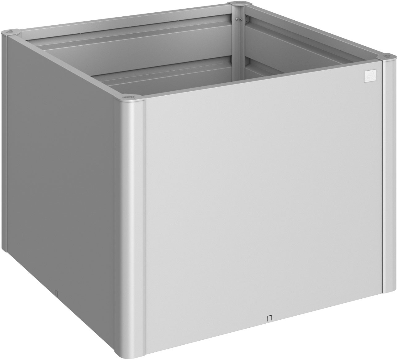 Biohort Hochbeet "1x1 silber-metallic" 102x102x77 cm, extrem langlebig, aus günstig online kaufen