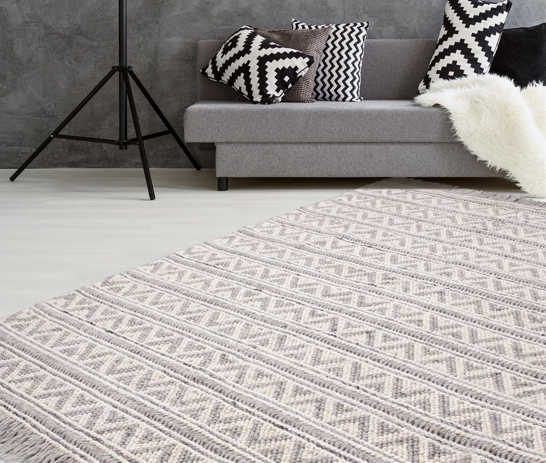 calo-deluxe Teppich "Bature 500" rechteckig 10 mm Höhe Wolle und Viskose mi günstig online kaufen