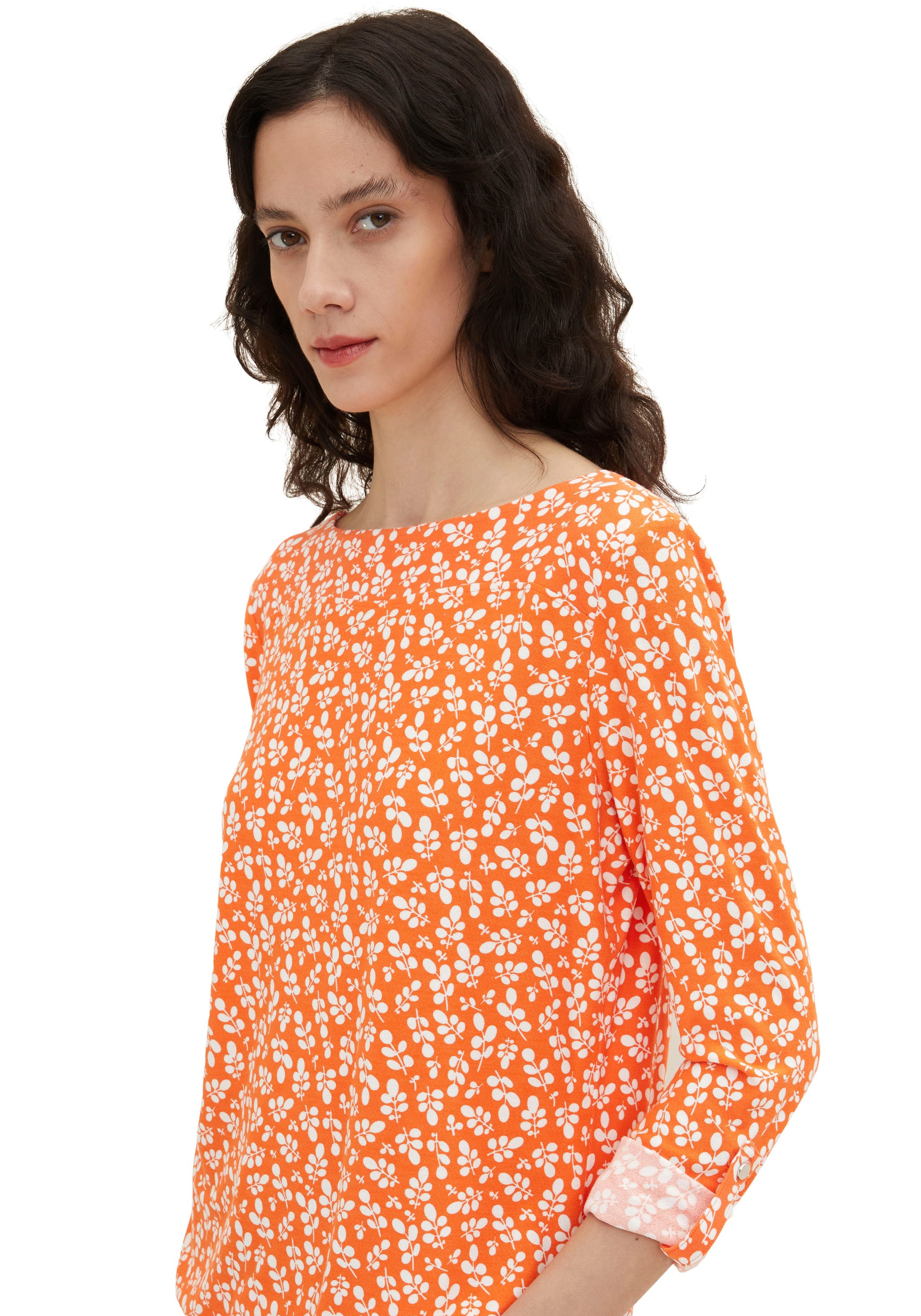 TOM TAILOR Print-Shirt »Tom Tailor Damen Print-Shirt«, im Floral-Design  online kaufen | BAUR