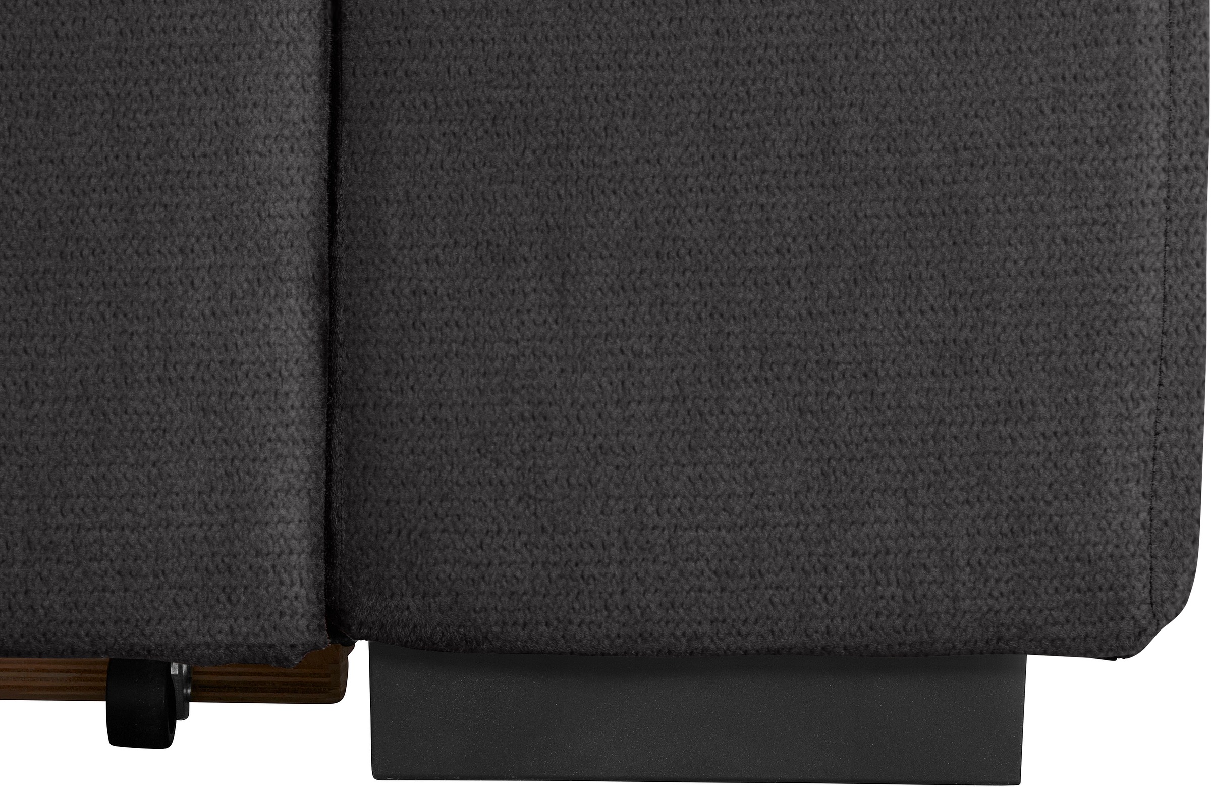 COTTA Ecksofa »Lola L-Form mit Kopfteilfunktion & Hocker«, (Set, mit Hocker), wahlweise mit Bettfunktion, Bettkasten & Armteilverstellung