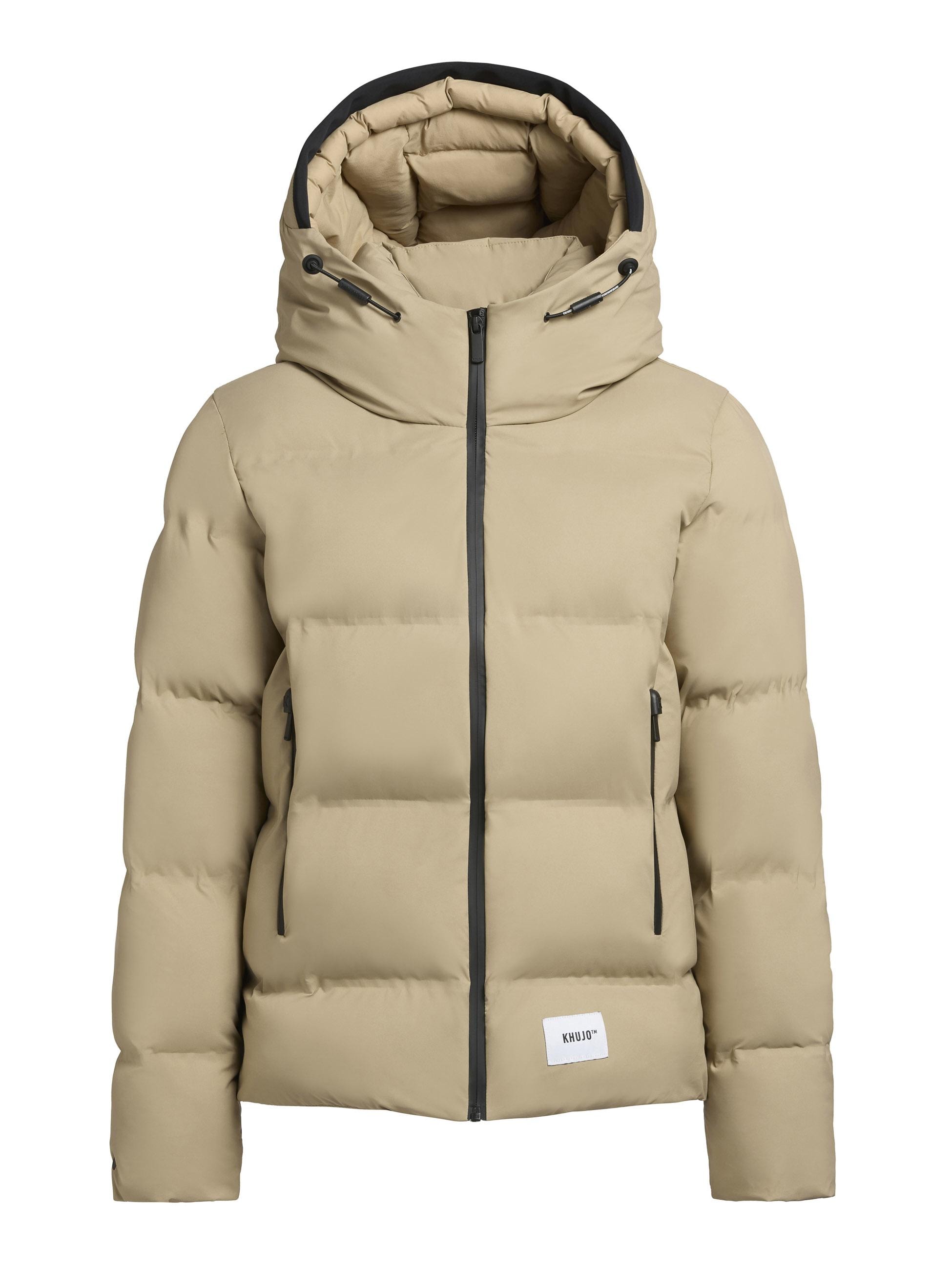 khujo Winterjacke »Liev-YM«, mit Kapuze, Warme gesteppte Damen Kapuzenjacke