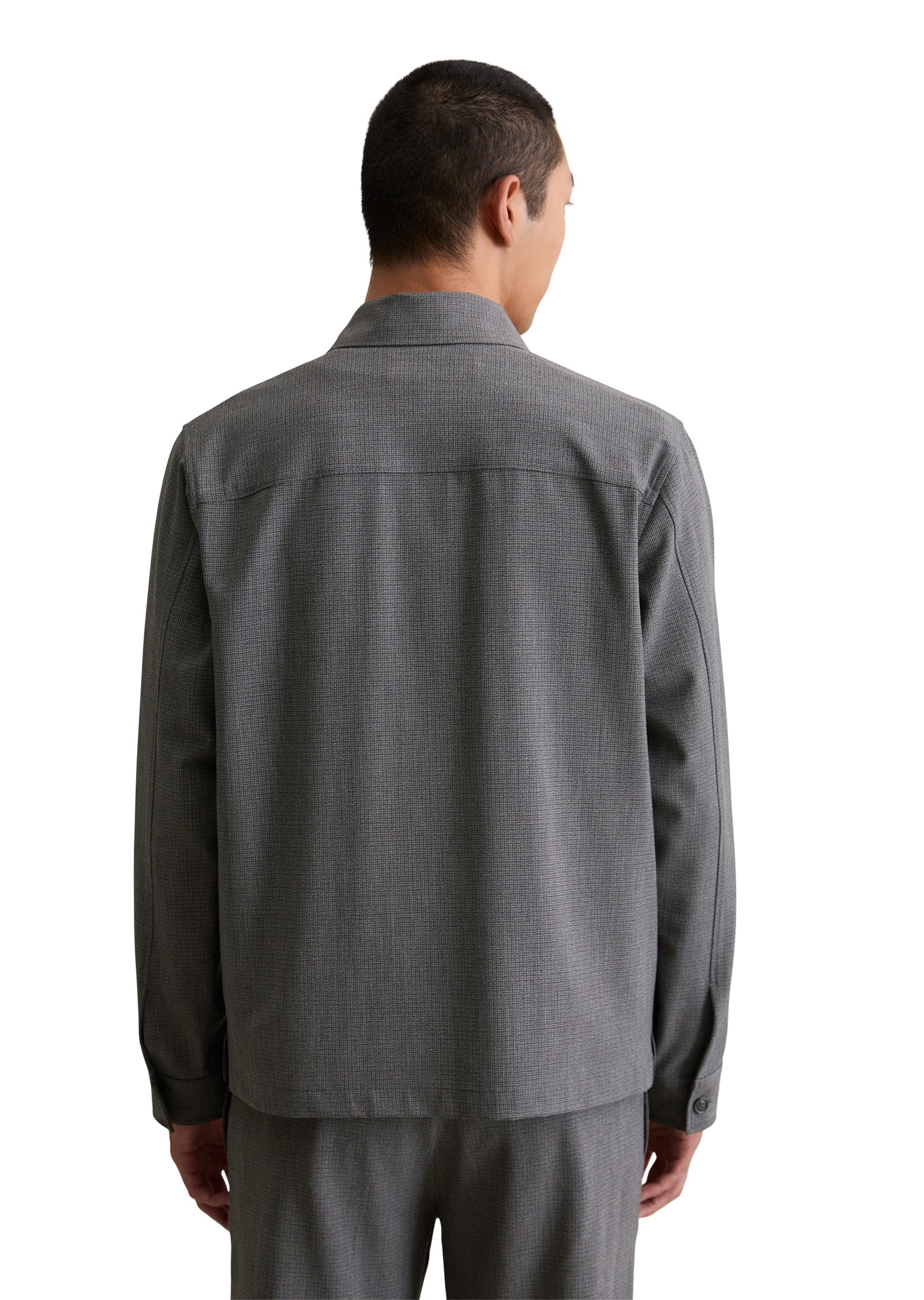 Marc O'Polo DENIM Kurzjacke »aus hochwertigem Material-Mix« ohne Kapuze