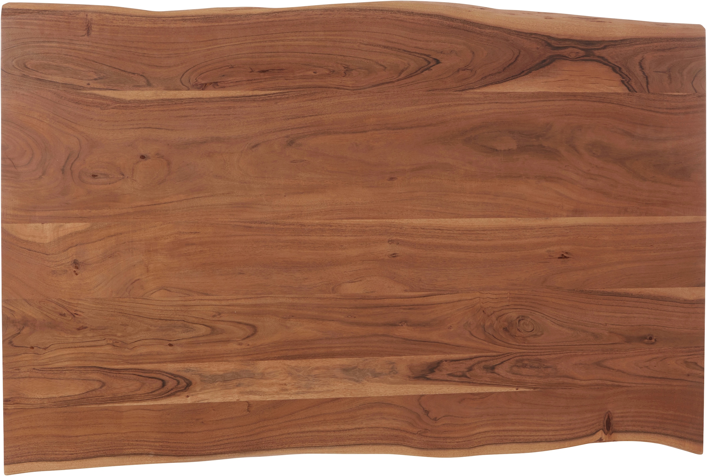 Home affaire Baumkantentisch, Massivholz, 26mm Tischplattenstärke, in verschiedenen Größen