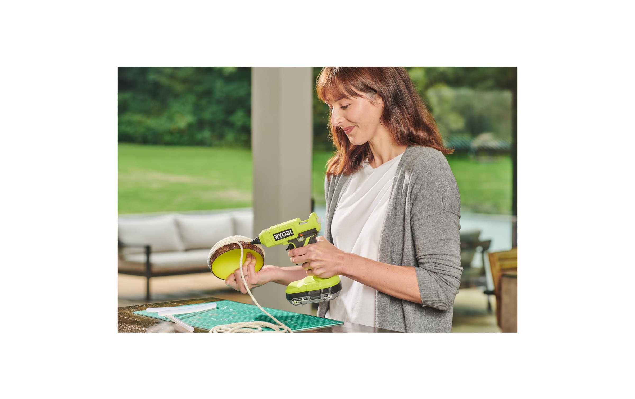 RYOBI Heißklebepistole »RYOBI RGLU18-0, 18 V, Solo«