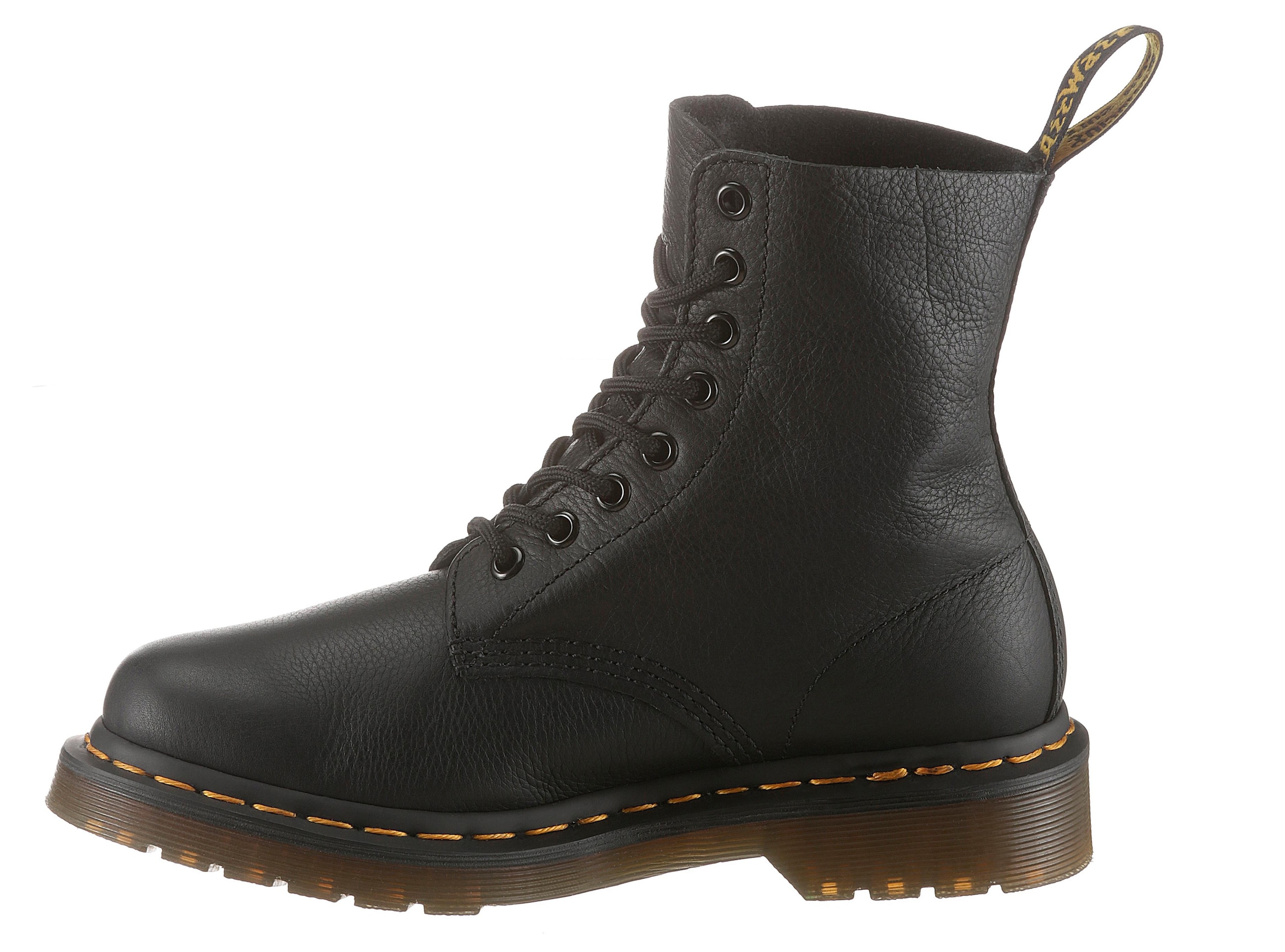 DR. MARTENS Schnürboots »1460 PASCAL 8 Eye Boot«, Blockabsatz,Schnürschuh,Stiefelette mit Luftkammernsohle-schmale Form