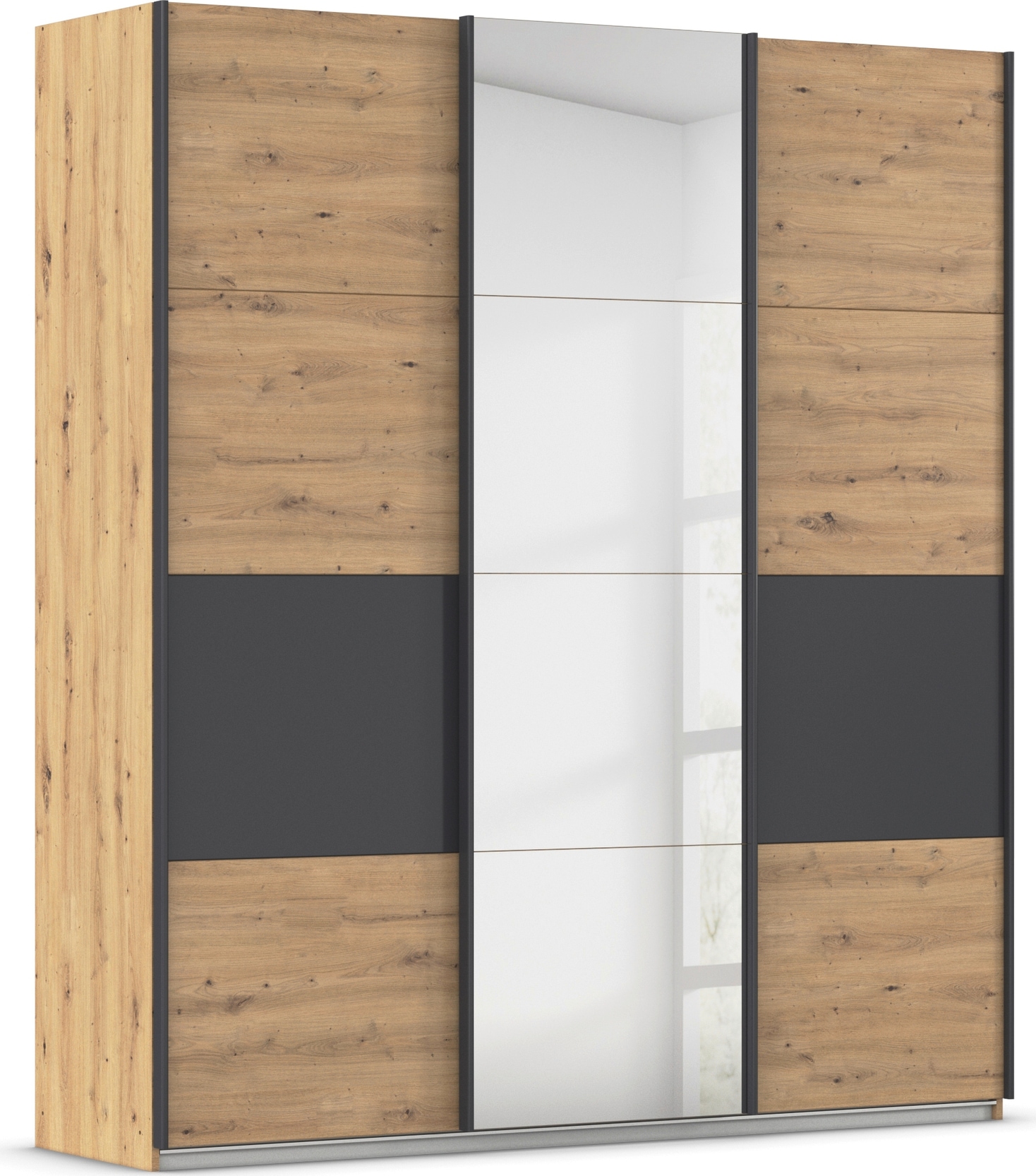 OTTO home "Mehrzweckschrank Aktenschrank Möbel Mietswohnung Schlafzimmer CORTONA" Breiten 203/271/315/360 cm, Höhen 210/229 cm, inkl. Inneneinteilung, 2 Stoffboxen extra Einlegeböden MADE IN GERMANY
