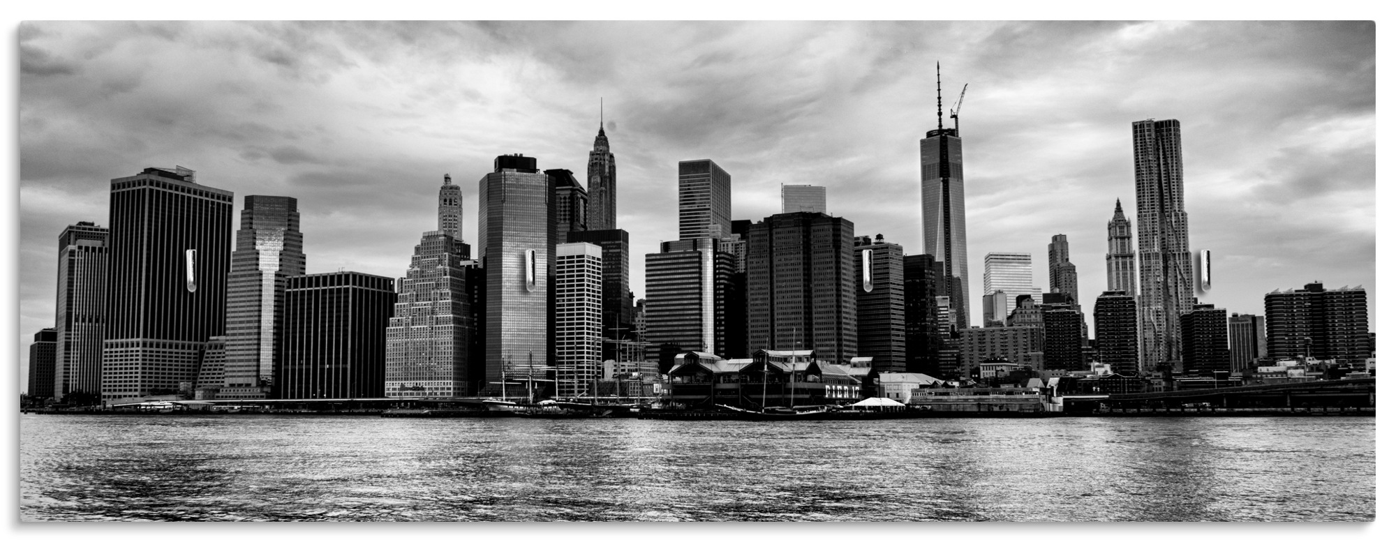 Artland Hakenleiste »Lower Manhattan Skyline«, MDF