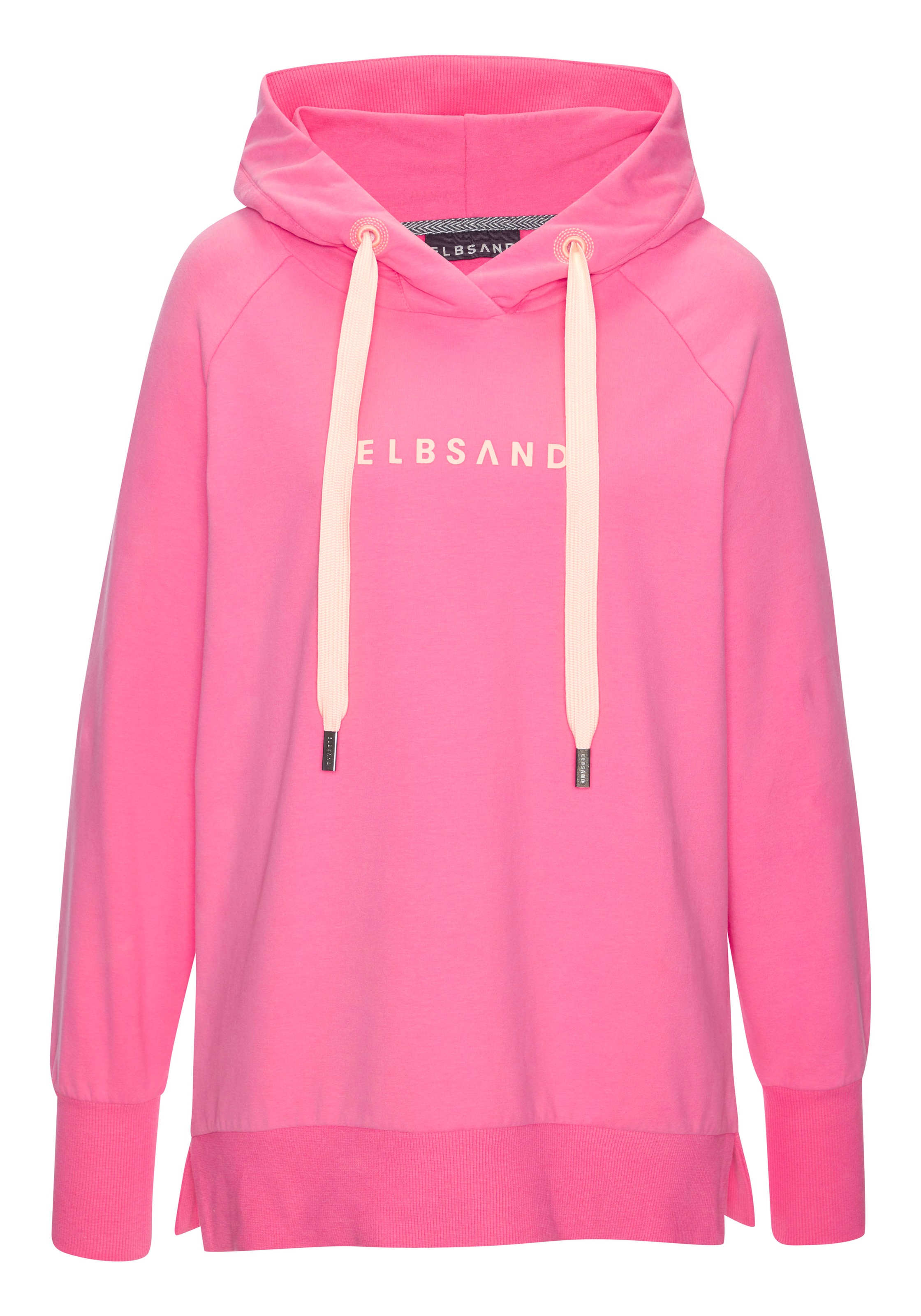 Elbsand Kapuzensweatshirt "Svana", mit Logoprint, bequemer Hoodie, seitlich günstig online kaufen
