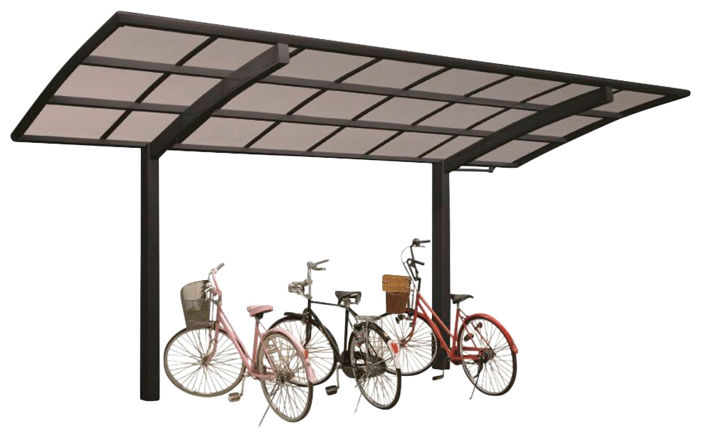 Ximax Einzelcarport "Portoforte Mini Typ 60 Sonderlänge-schwarz", Aluminium, 185 cm, schwarz, Aluminium