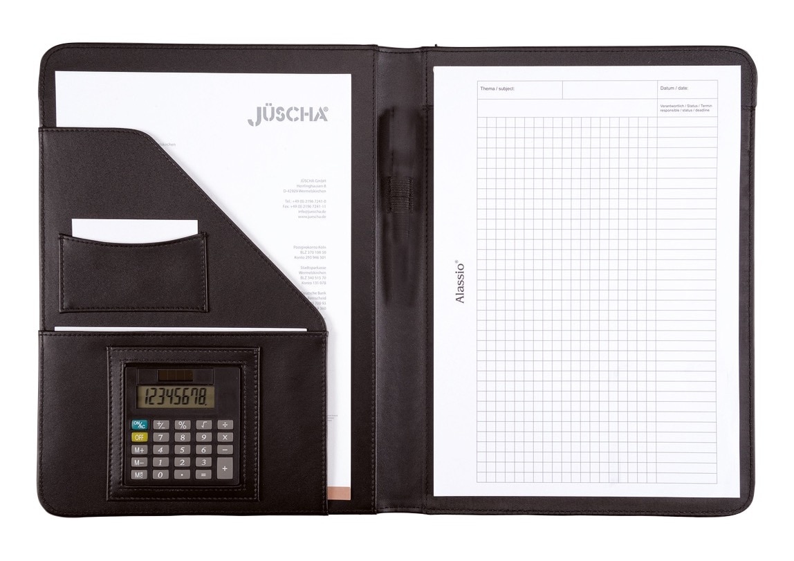 Alassio® Schreibmappe »DIN A4, Mares«, mit Metallemblem