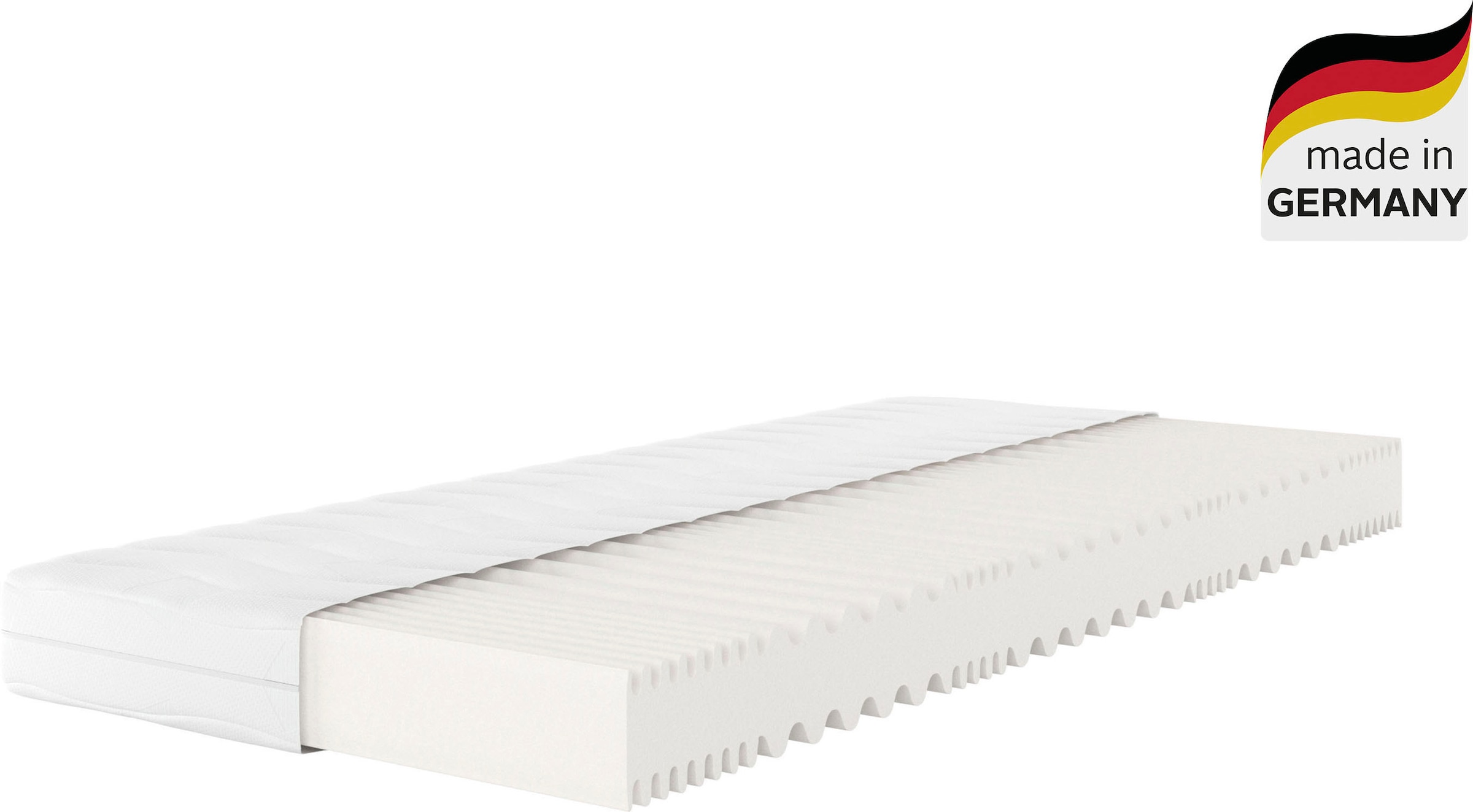 Älgdröm Komfortschaummatratze "Essentials, 7-Zonen Matratze 90x200, 140x200 günstig online kaufen