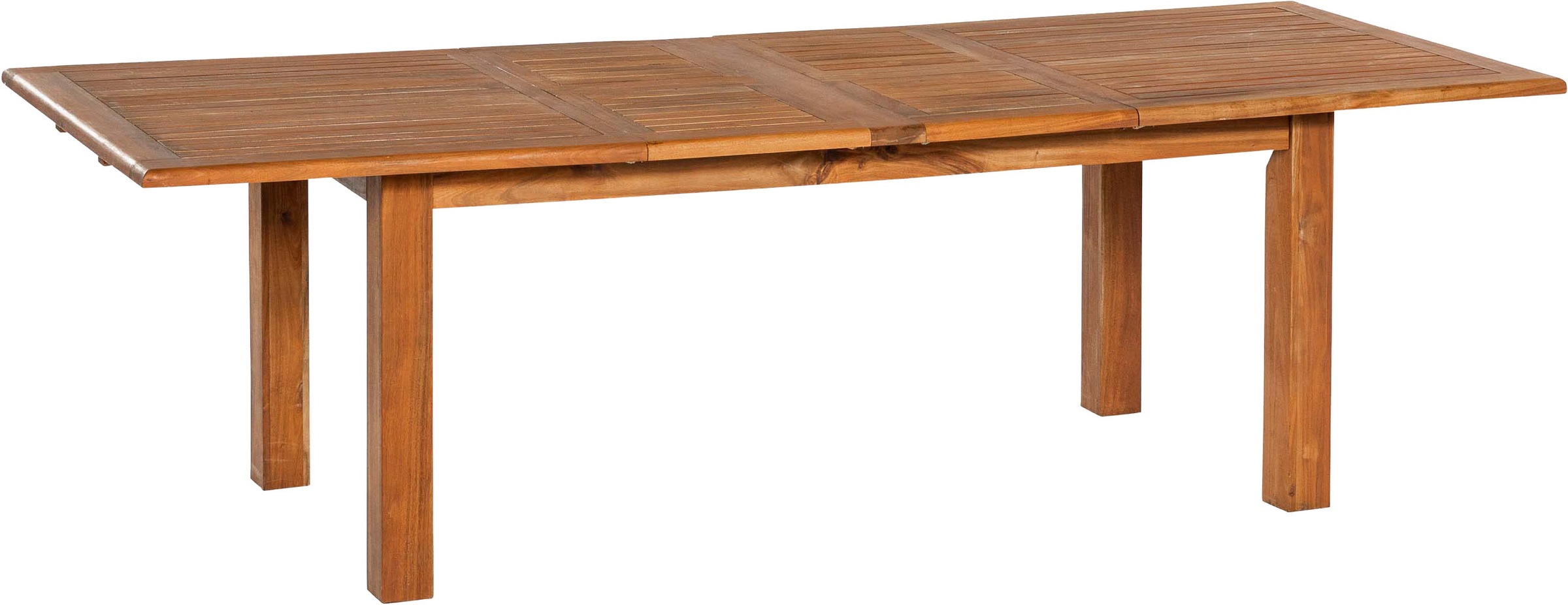 MERXX Garten-Essgruppe »Paraiba« Set, 13 tlg. inkl. 6 Klappsessel, 6 Auflagen, 1 Doppelausziehtisch