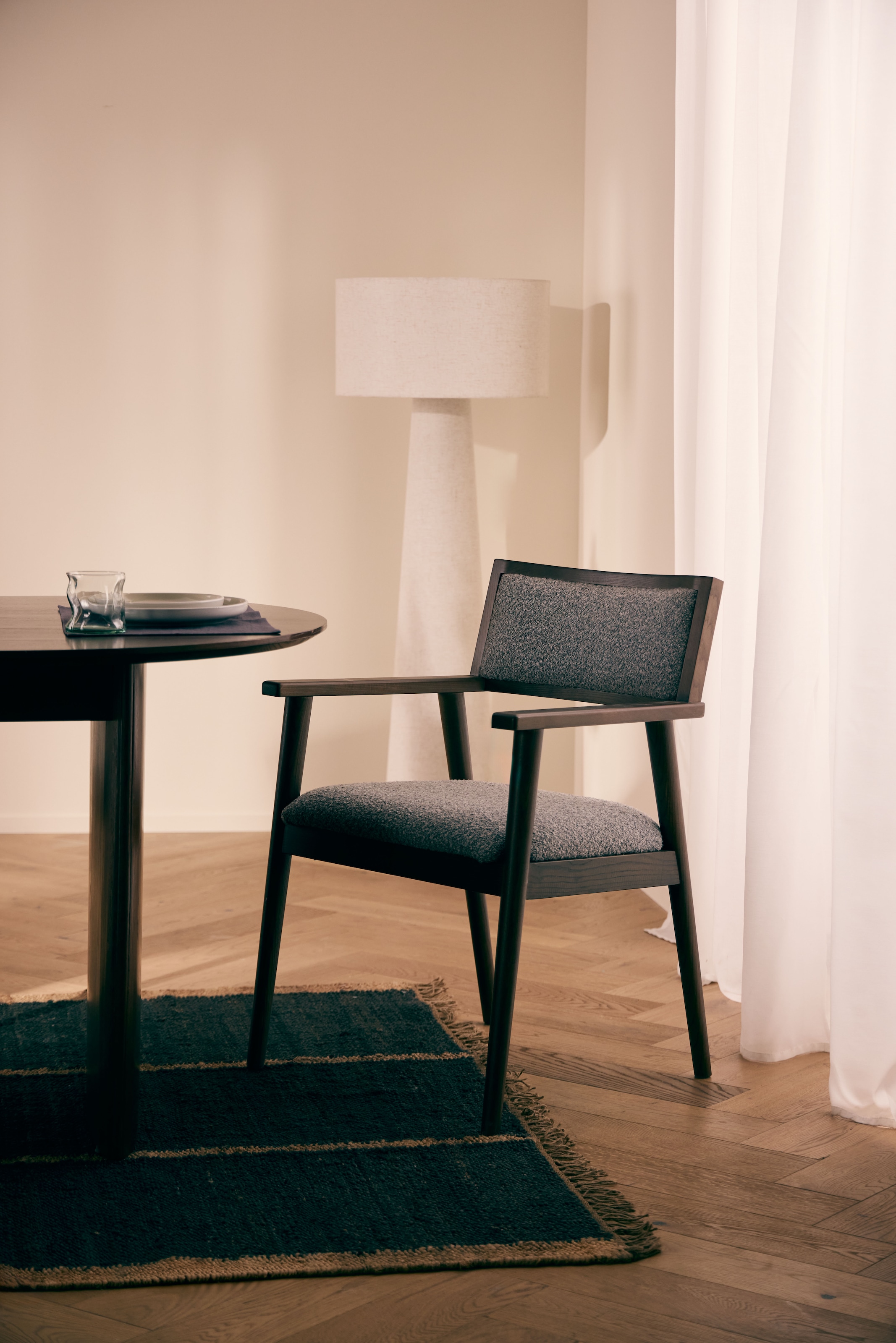 LeGer Home by Lena Gercke Esstisch »Melinda« aus massivem Eschenholzfurnier, in zwei Breiten erhältlich