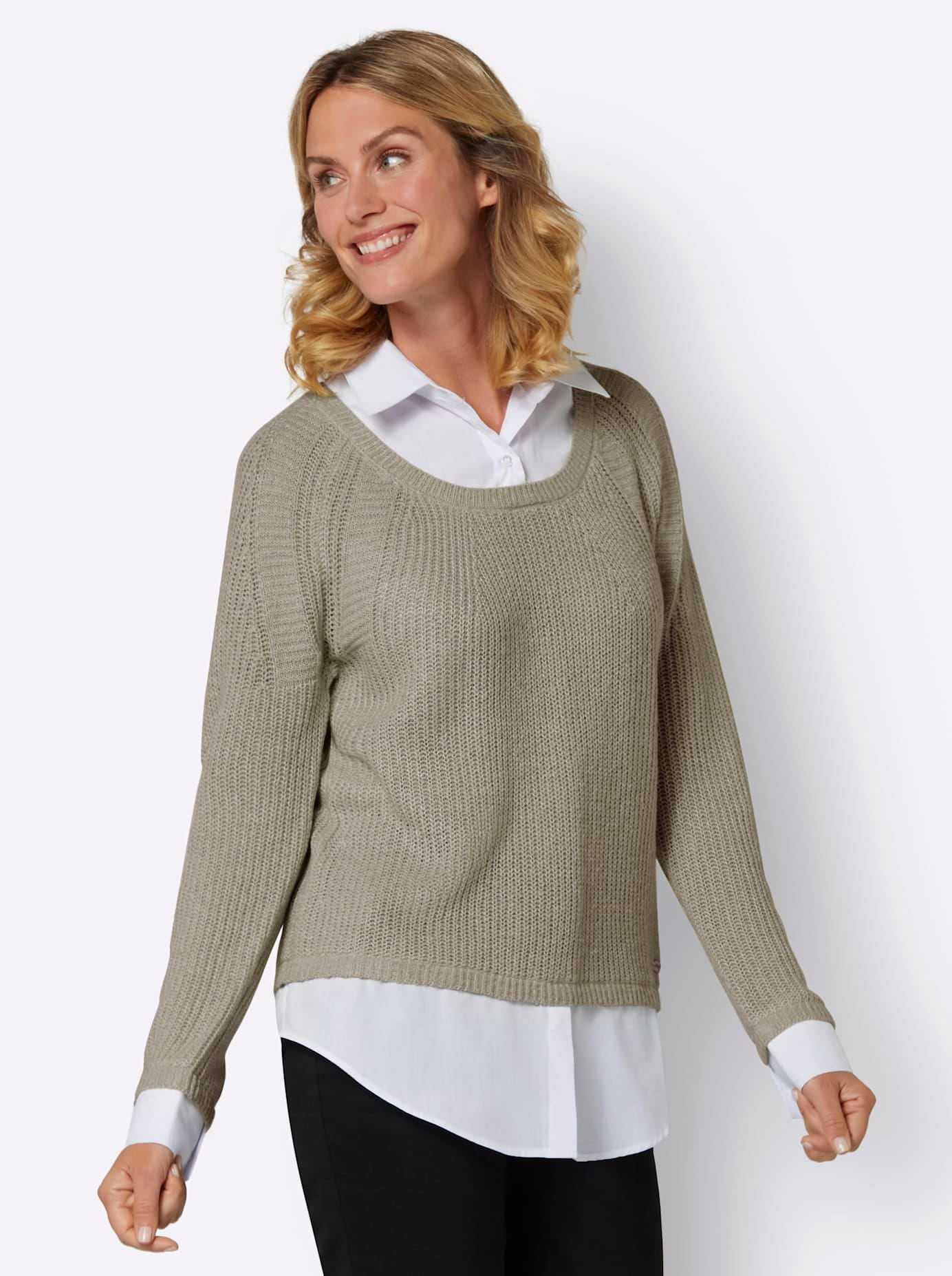 Casual Looks 2-in-1-Pullover »2-in-1-Pullover«