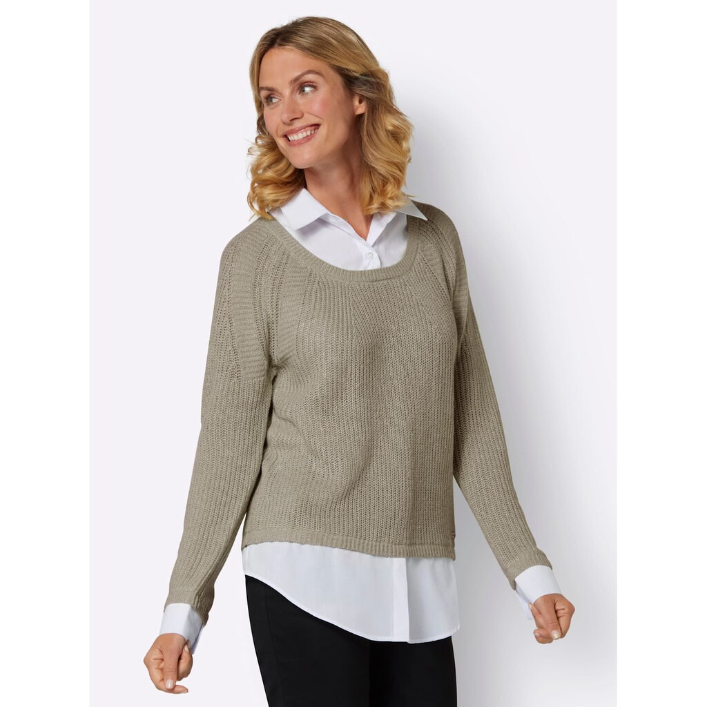 Casual Looks 2-in-1-Pullover »2-in-1-Pullover«