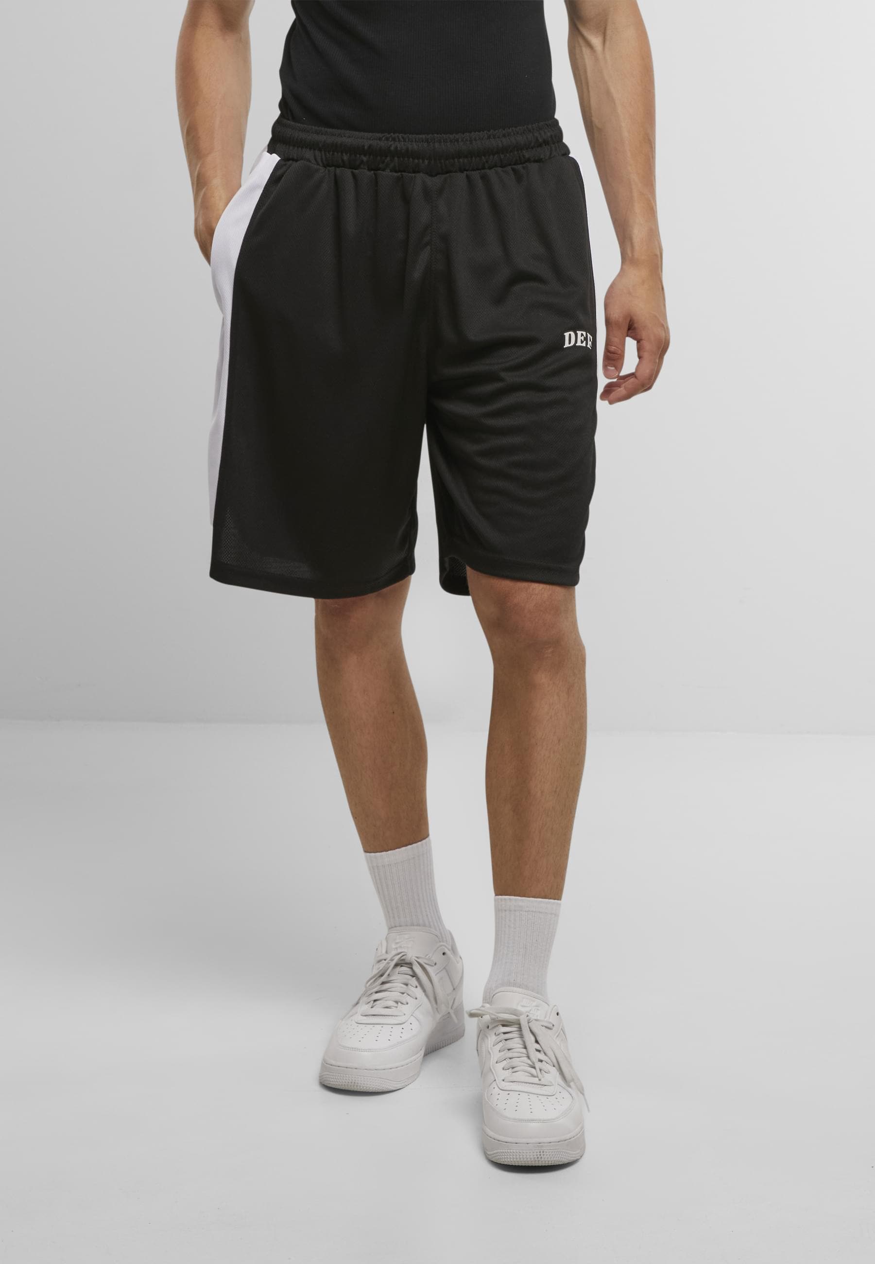 DEF Stoffhose »DEF Herren DEF STRIPES Short«, (1 tlg.)