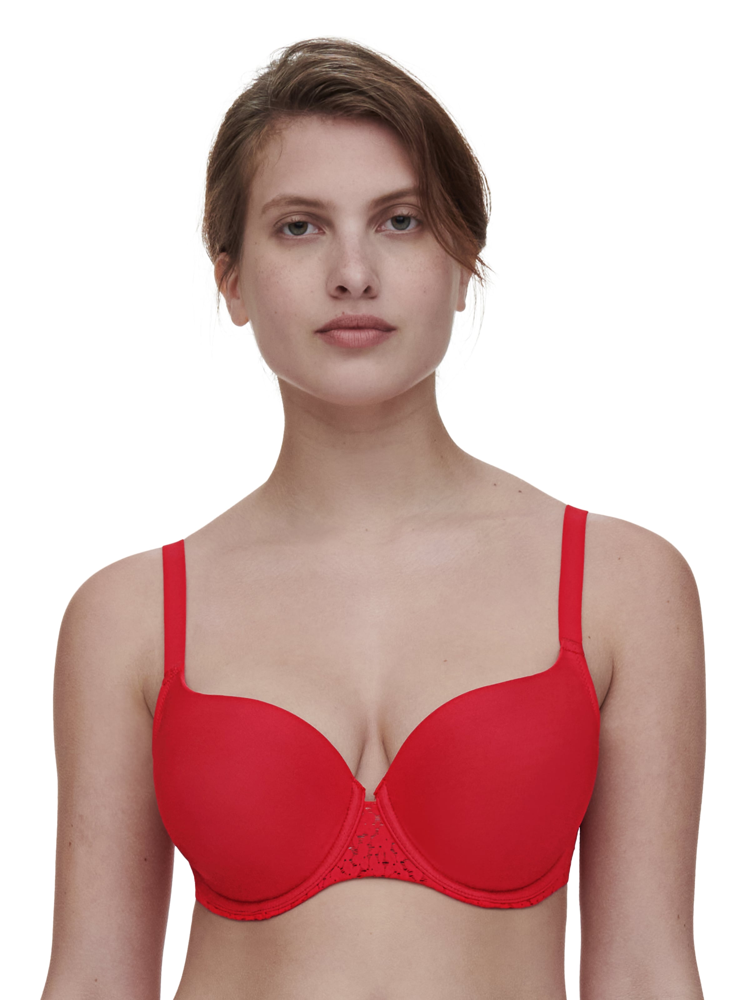 Chantelle T-Shirt-BH "NORAH" weiche Spitze, blickdichtes Gewebe