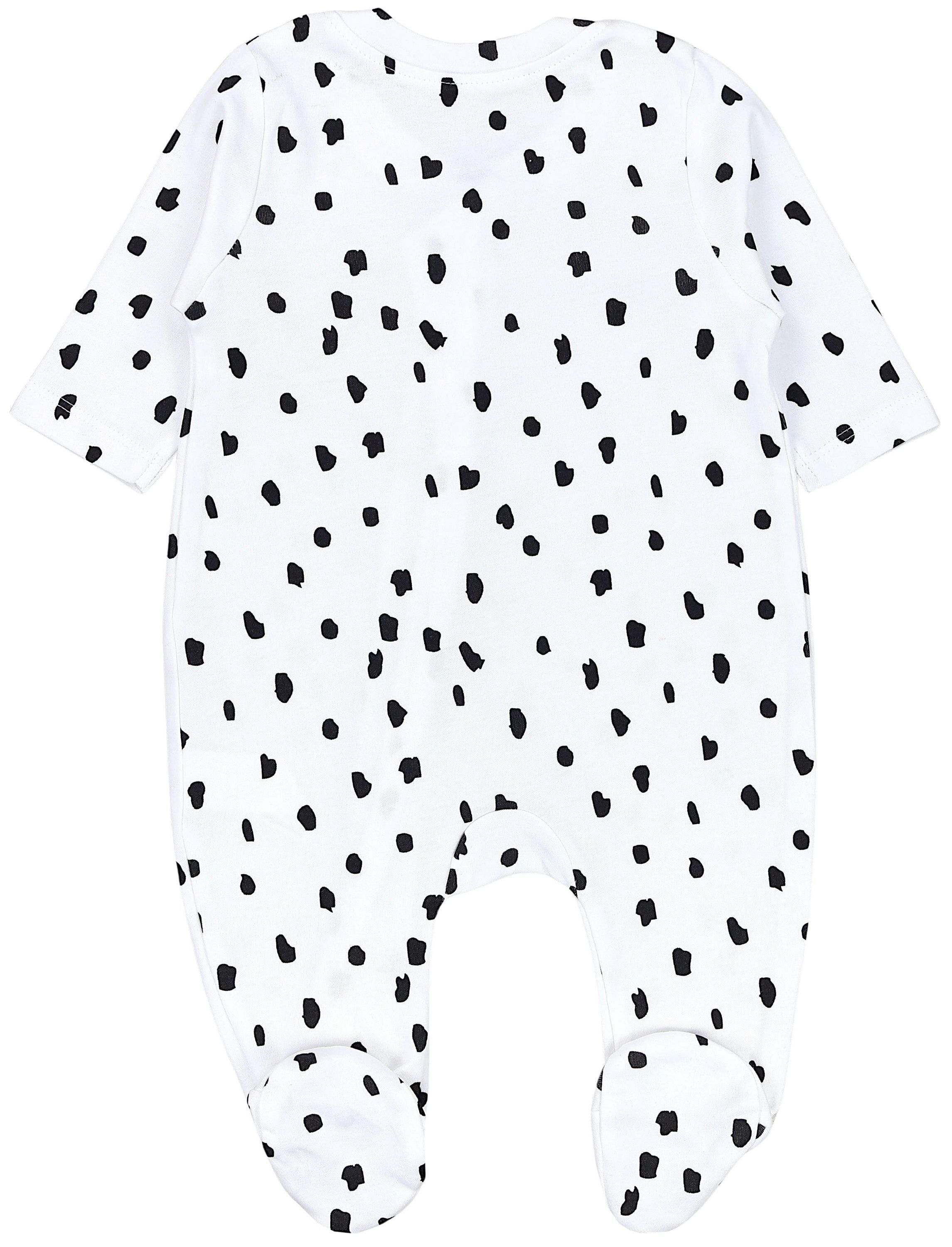 TupTam Schlafanzug »Schlafstrampler Baby Unisex Schlafstrampler mit Fuß 3er Pack«