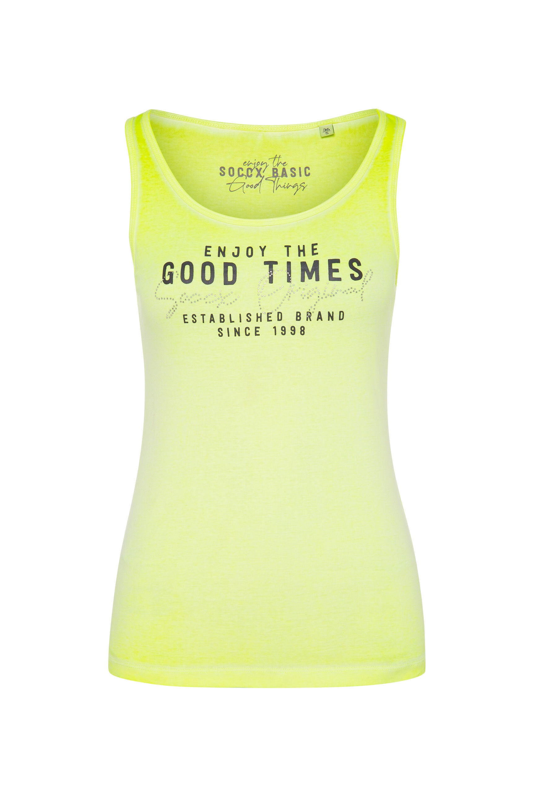 SOCCX Tanktop aus Baumwolle