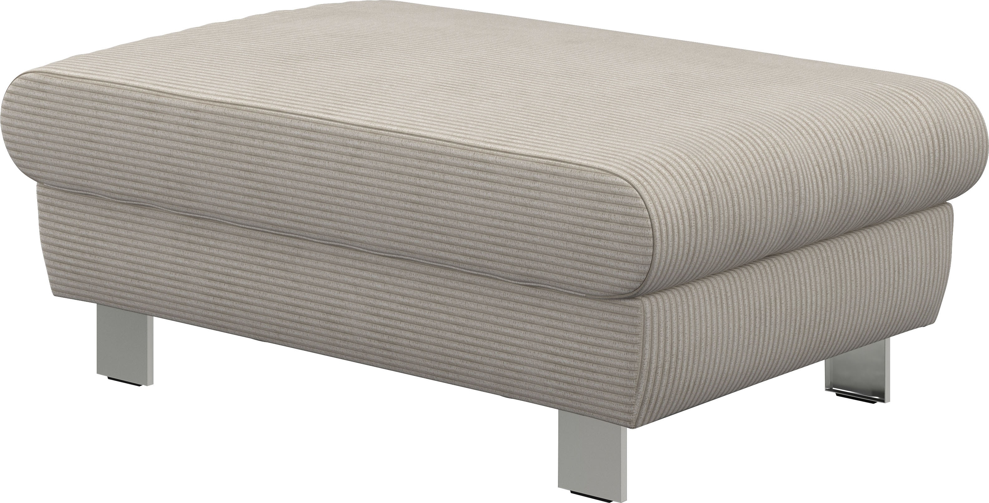 Hocker COTTA, B:100cm H:45cm T:65cm, weiß, 88% POLYESTER (PES) 12% POLYAMID (PA), Büro, Hocker, "Komaris, B: 100 cm", individuell zu kombinieren