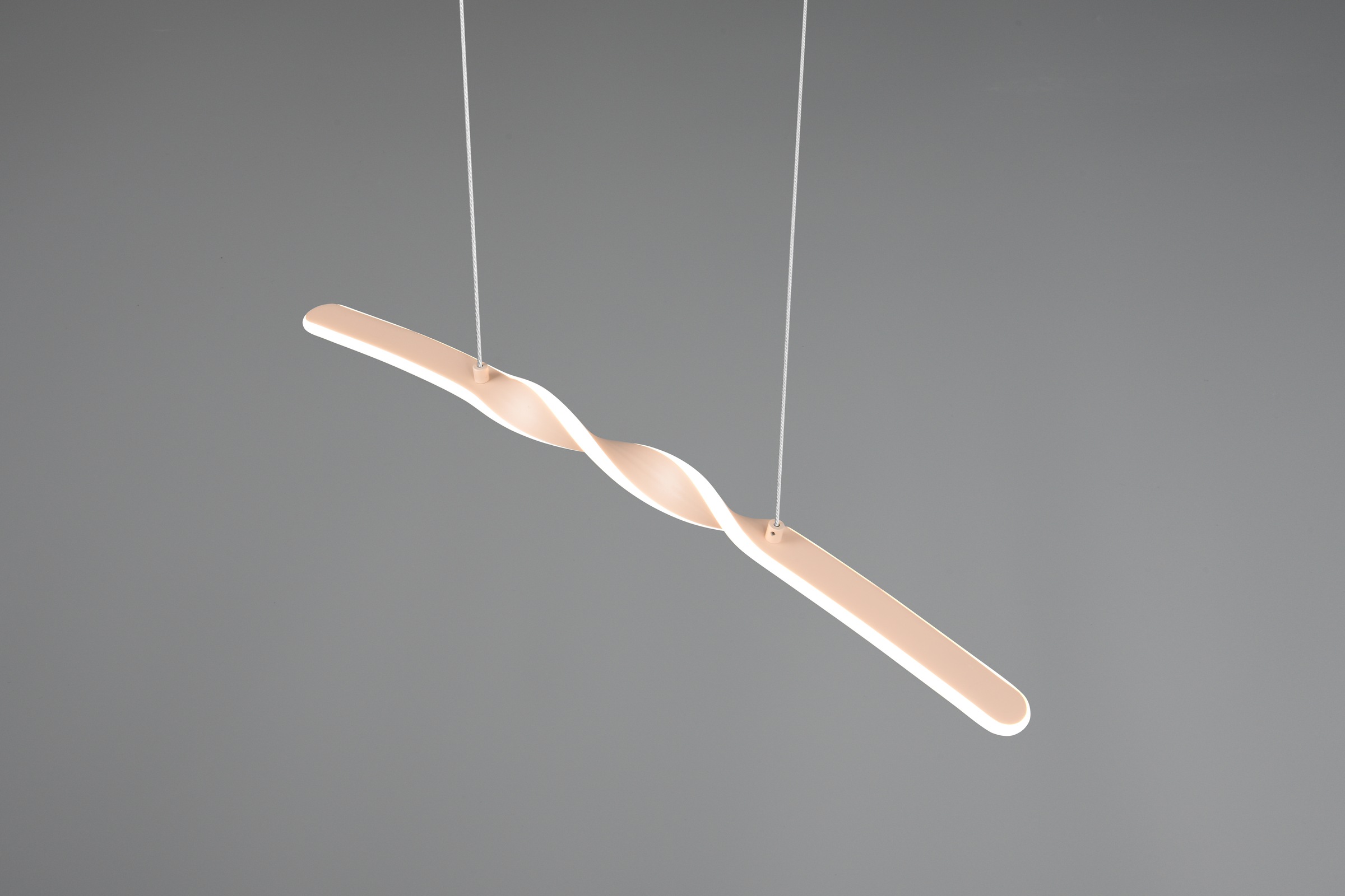 REALITY Leuchten LED Pendelleuchte »GINKO, Hängeleuchte LED 18W 1980 Lumen 3000K warmweiß«, 1 flammig, Leuchtmittel LED-Board | LED fest integriert, Hängelampe Esszimmer, höhenverstellbar bis max 150cm, Breite 79 cm