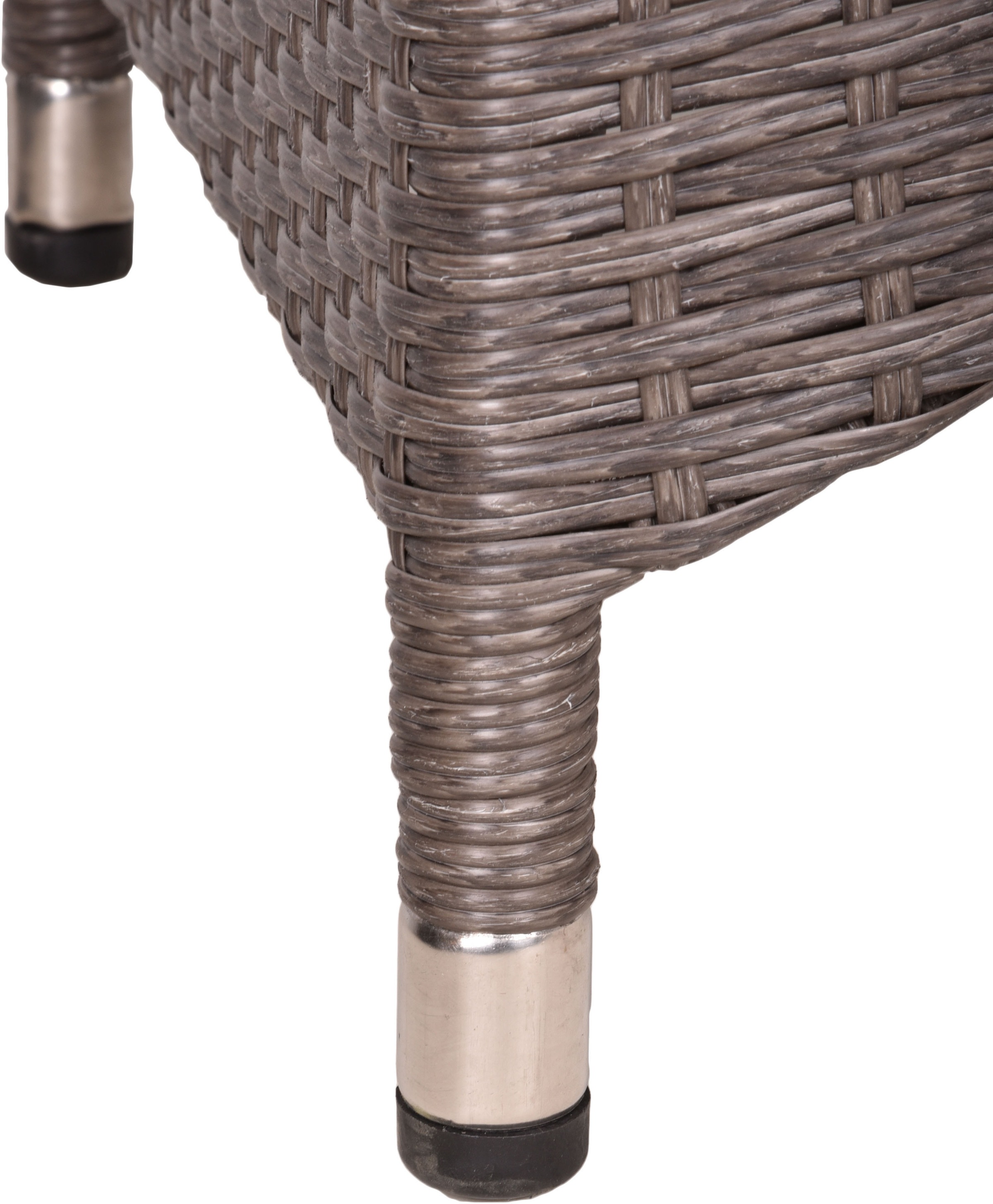 Garden Pleasure Garten-Essgruppe »BRAGA weidengrau Set 05« 7 Stk. tlg.