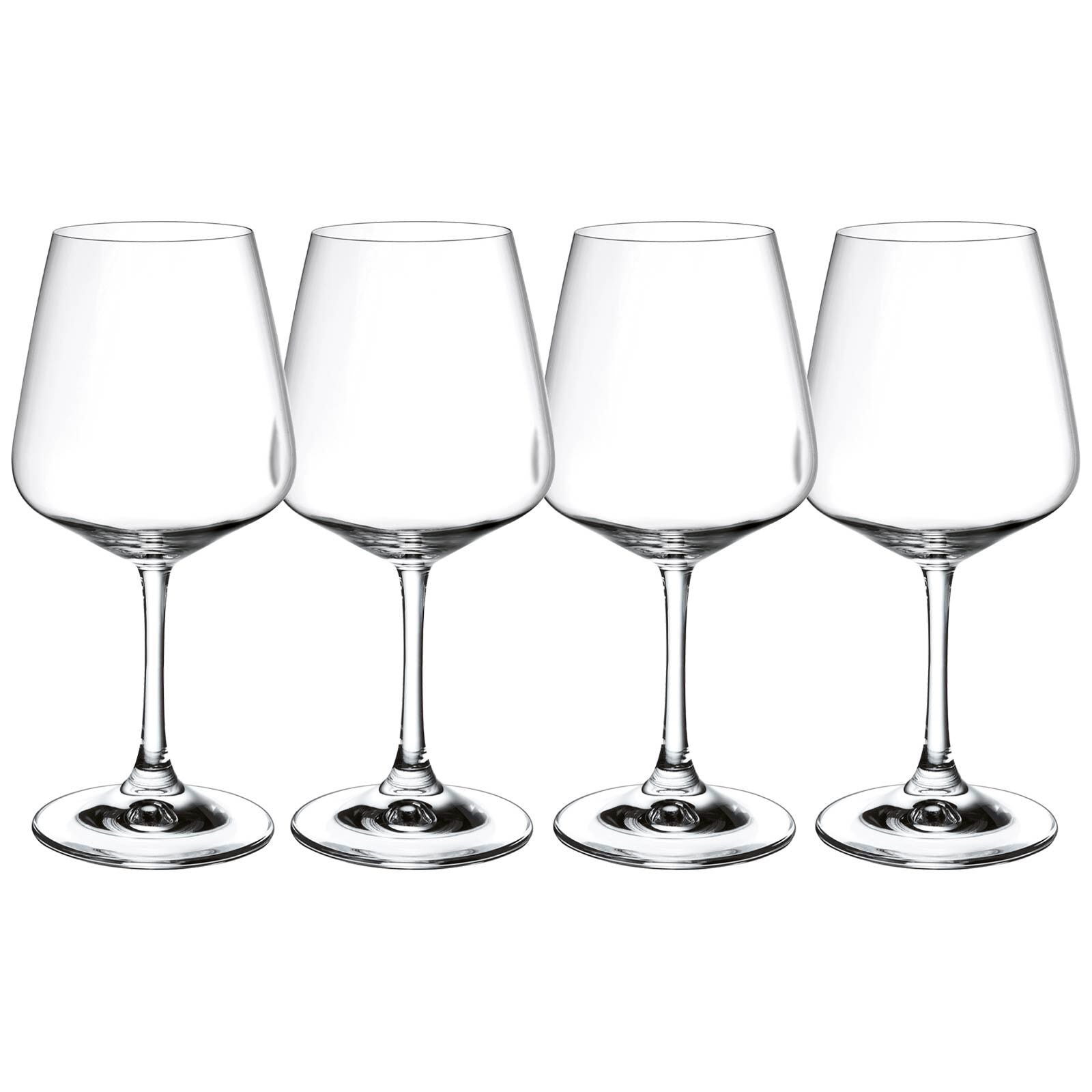 Villeroy & Boch Rotweinglas »Rotweingläser Ovid 590 ml 4er Set transparent«