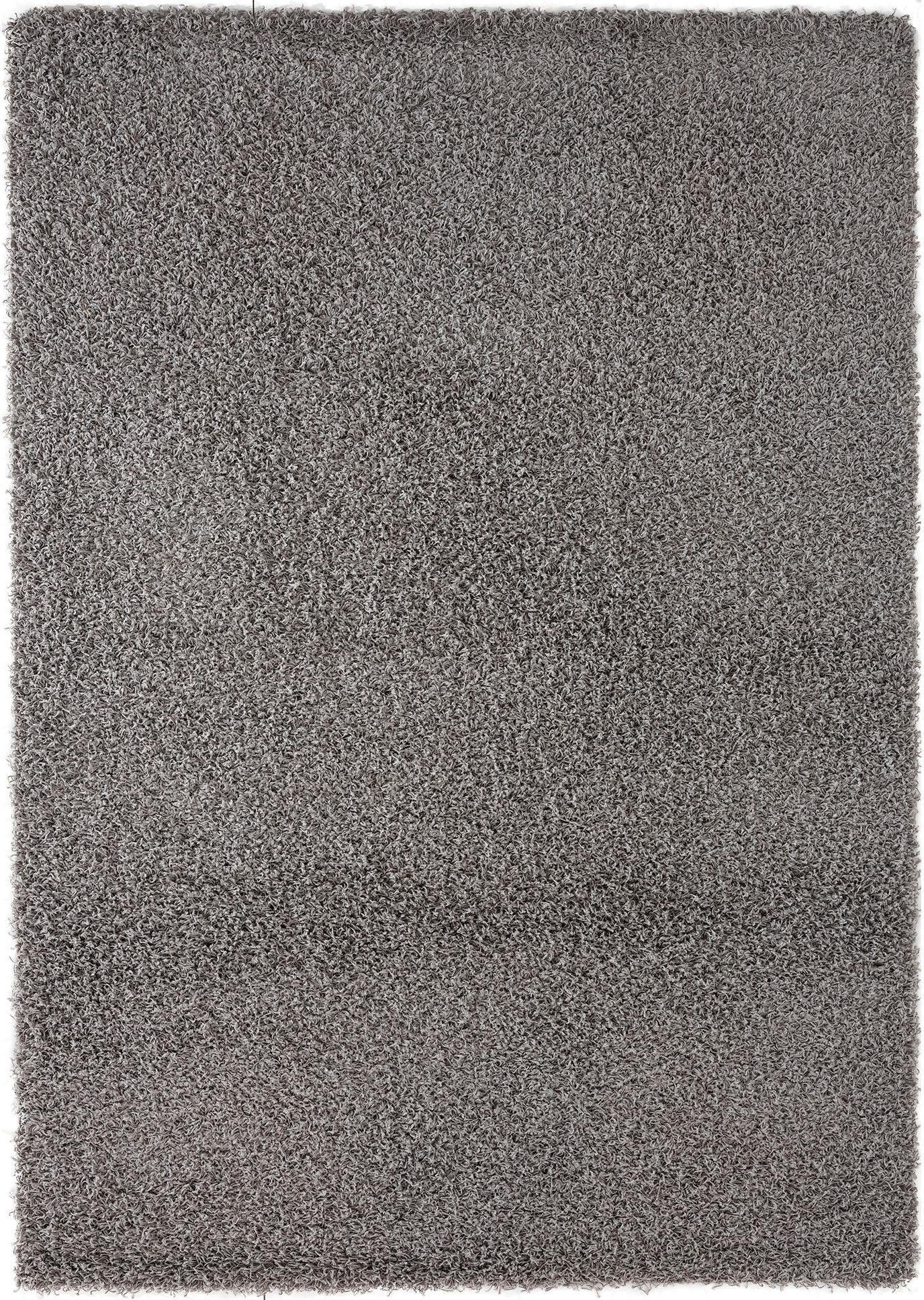 Hochflor-Teppich SANAT "LOCA" Gr. 2, grau (hellgrau), B:80cm H:30mm L:150cm, Kunstfaser, Teppiche, Wohnzimmer, Langflor, Shaggy, Schlafzimmer 2