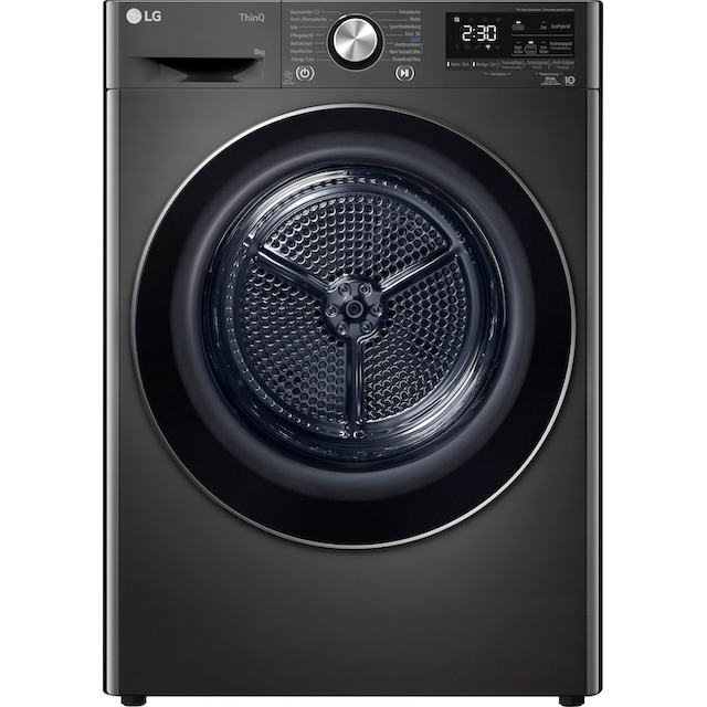 LG Wärmepumpentrockner »RT80V9B«, Vivace, 8 kg | BAUR