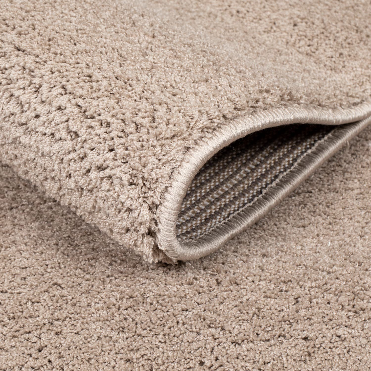 Carpet City Teppich »Softshine 2236«, rechteckig, 14 mm Höhe, Läufer, Hochflor, besonders weich, robust, Uni, Wohnzimmer