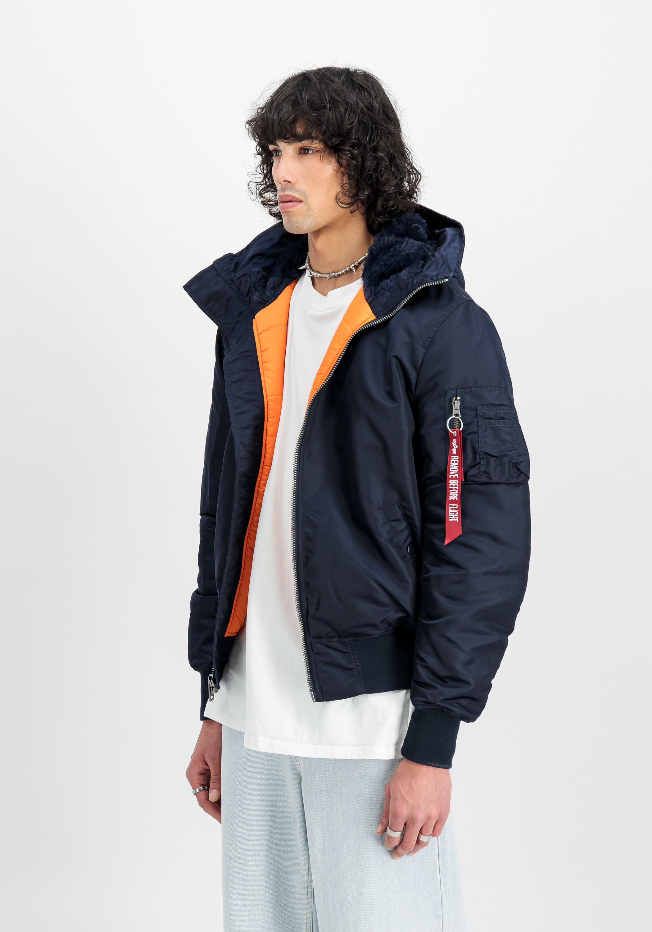 Alpha Industries Bomberjacke »Alpha Industries Men - Bomber Jackets MA-1 Hooded«