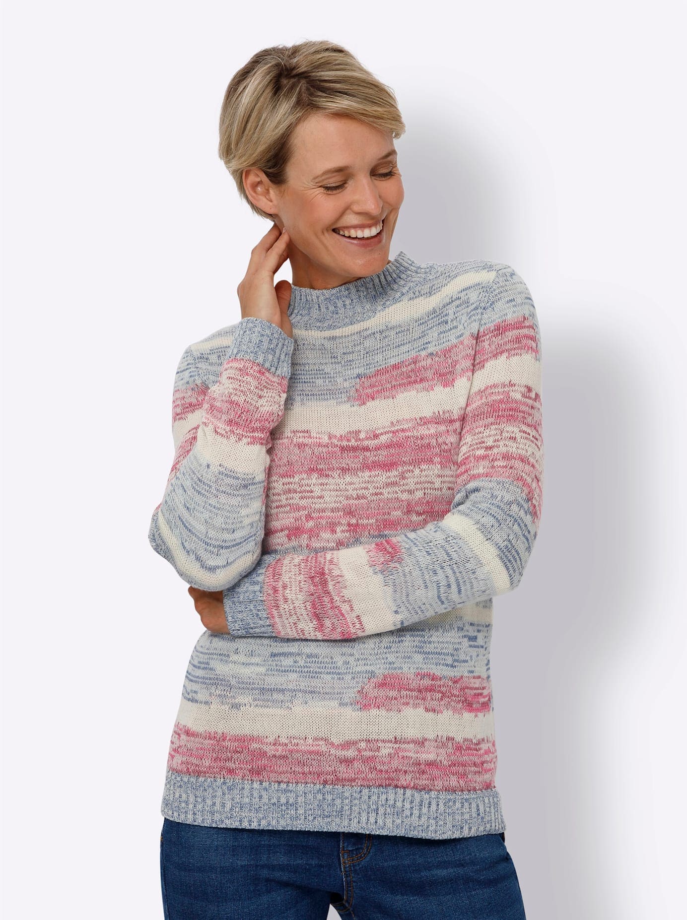 Classic Basics Stehkragenpullover "Stehkragen-Pullover" günstig online kaufen