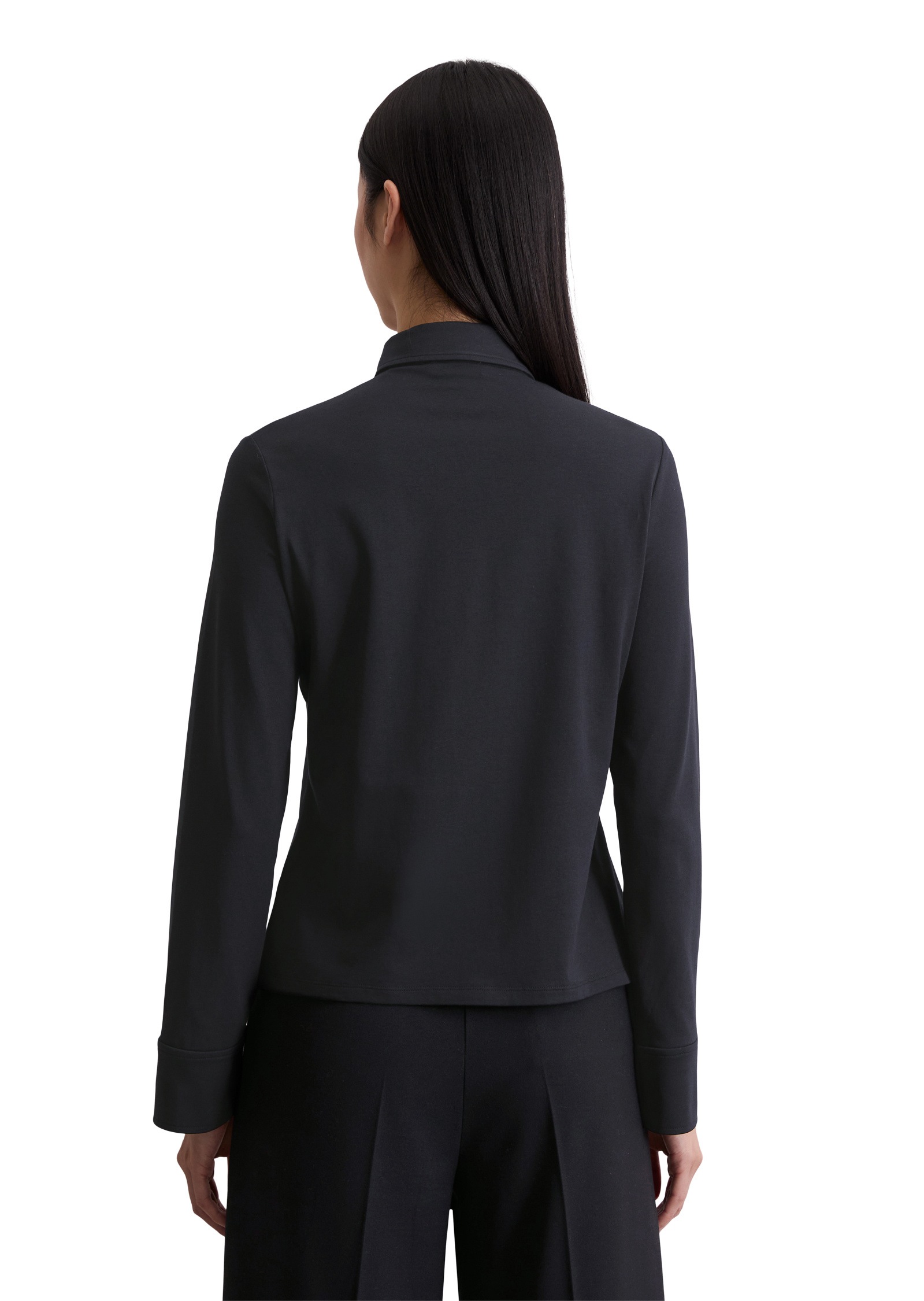 Marc O'Polo Blusenshirt »aus Organic-Cotton-Stretch«