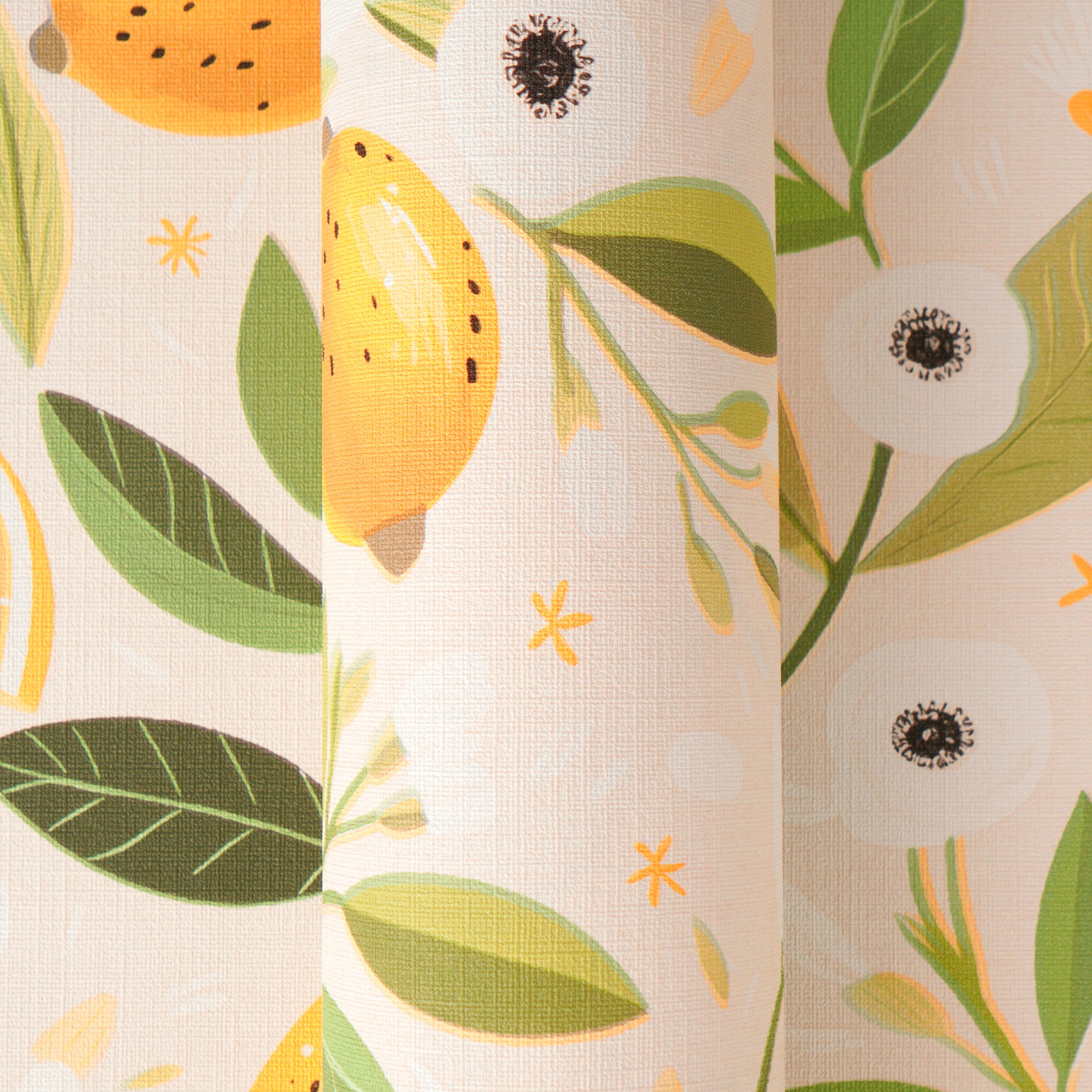 Thumbnail - A.S. Création Vliestapete "Pintwalls III Zitronen-Tapete modern" Kunst strukturiert