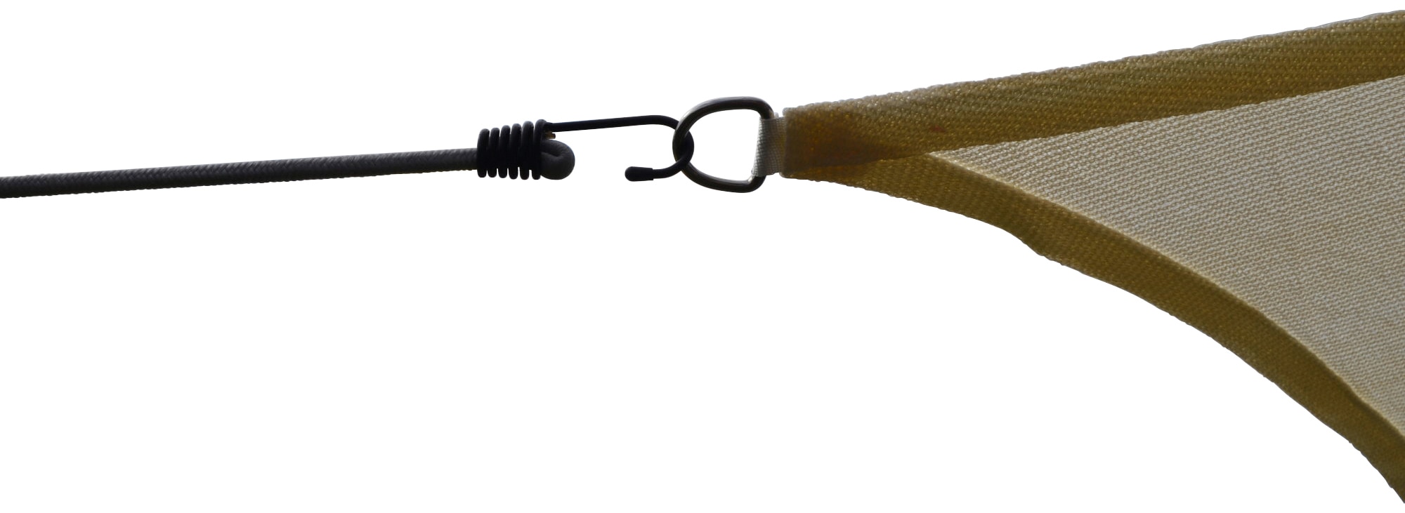 Floracord Sonnensegel BxT: 360x360 cm, cremeweiß