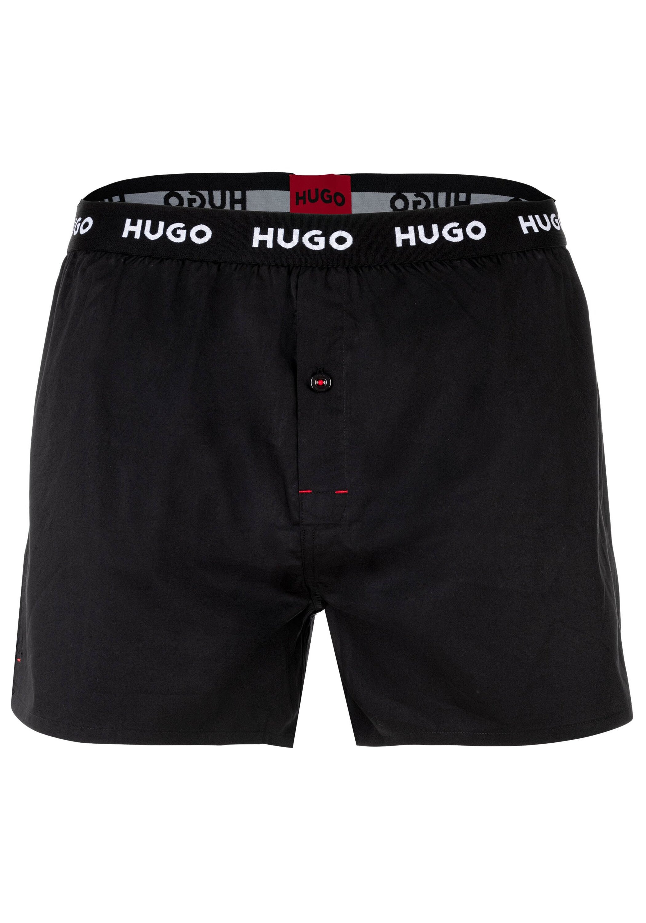 HUGO Boxershorts »Web-Boxershorts Woven Boxer Triplet 3er Pack«