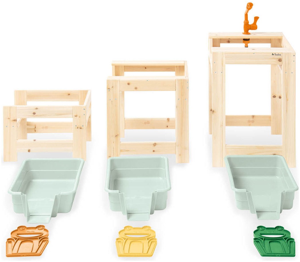 Pinolino® Wasserspieltisch »Frolino, 3-tlg.«