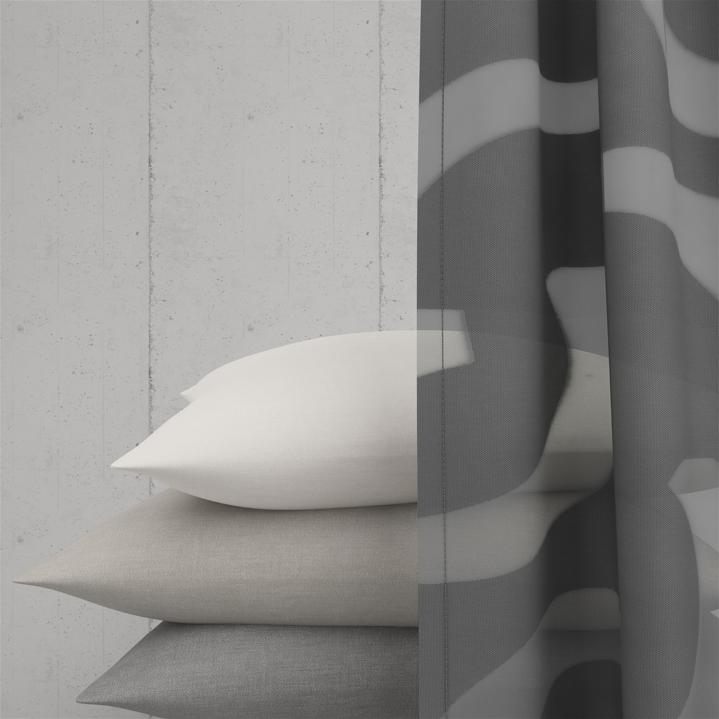 Neutex for you! Schiebegardine »CASALI« Paneelwagen 1 Stk. tlg. Allover-Muster aus zeitlosen Halbkreisen