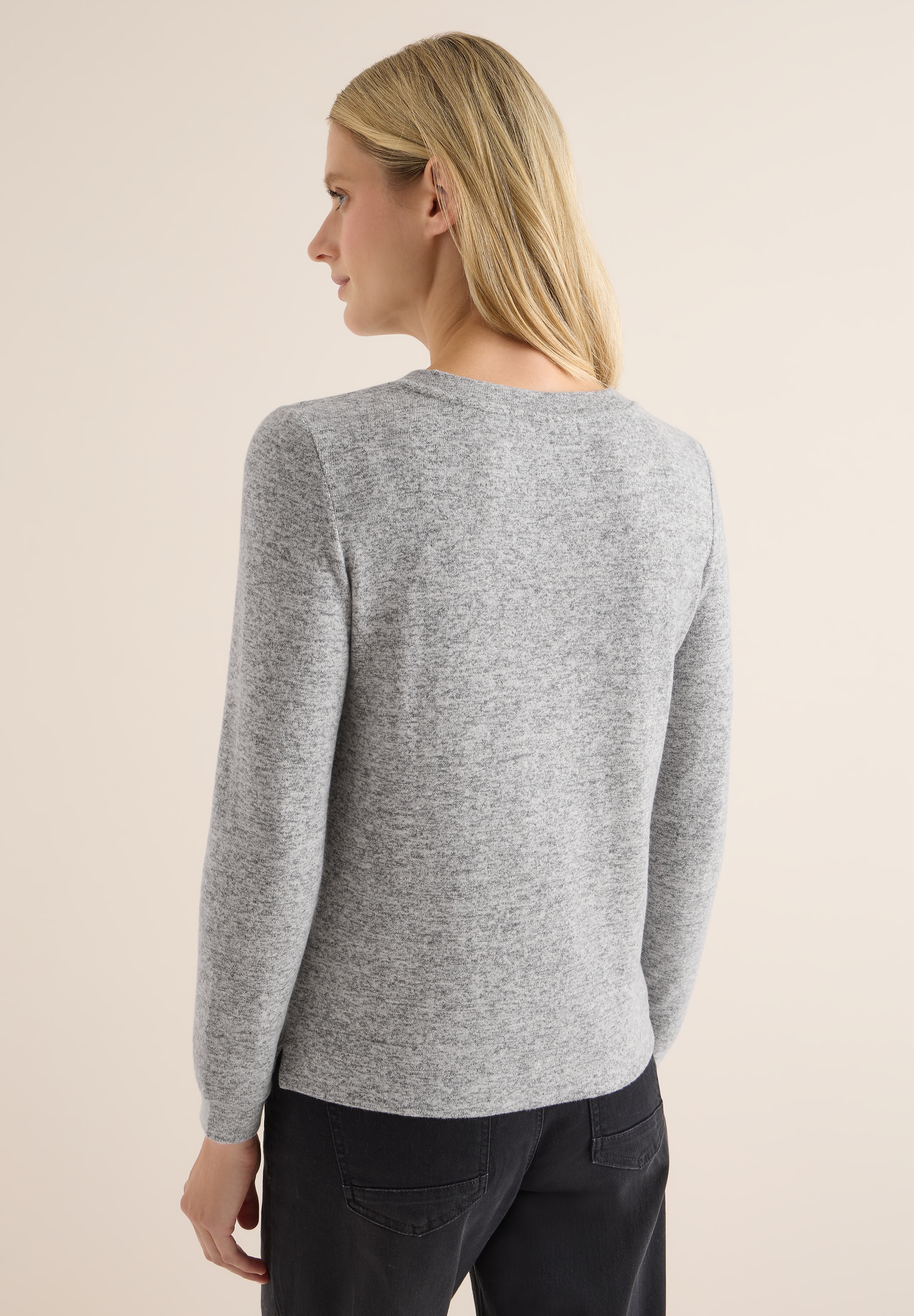 Cecil Langarmshirt, mit Rundhalsausschnitt