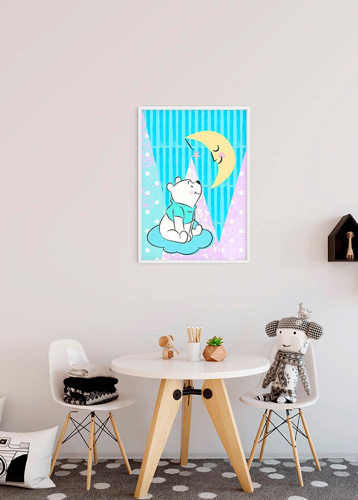 Komar Poster "Winnie Pooh Moon", Disney, (1 St.), Kinderzimmer, Schlafzimme günstig online kaufen