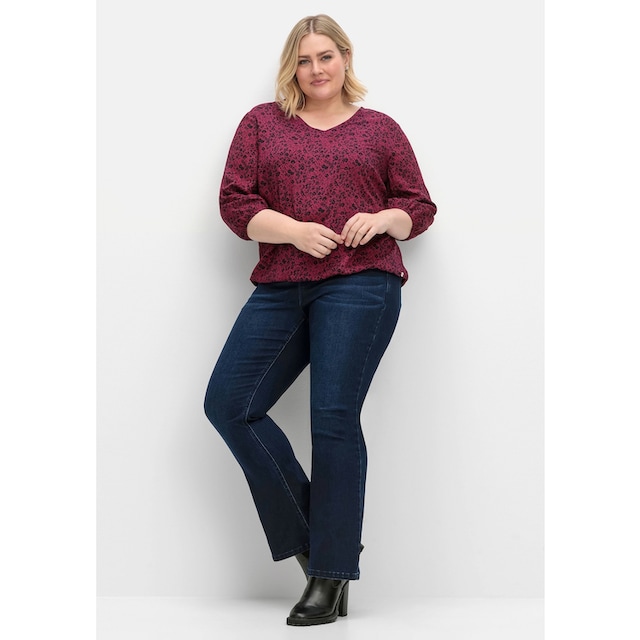Sheego Stretch-Jeans »Große Größen«, mit Catfaces und Bodyforming-Effekt  online kaufen | BAUR