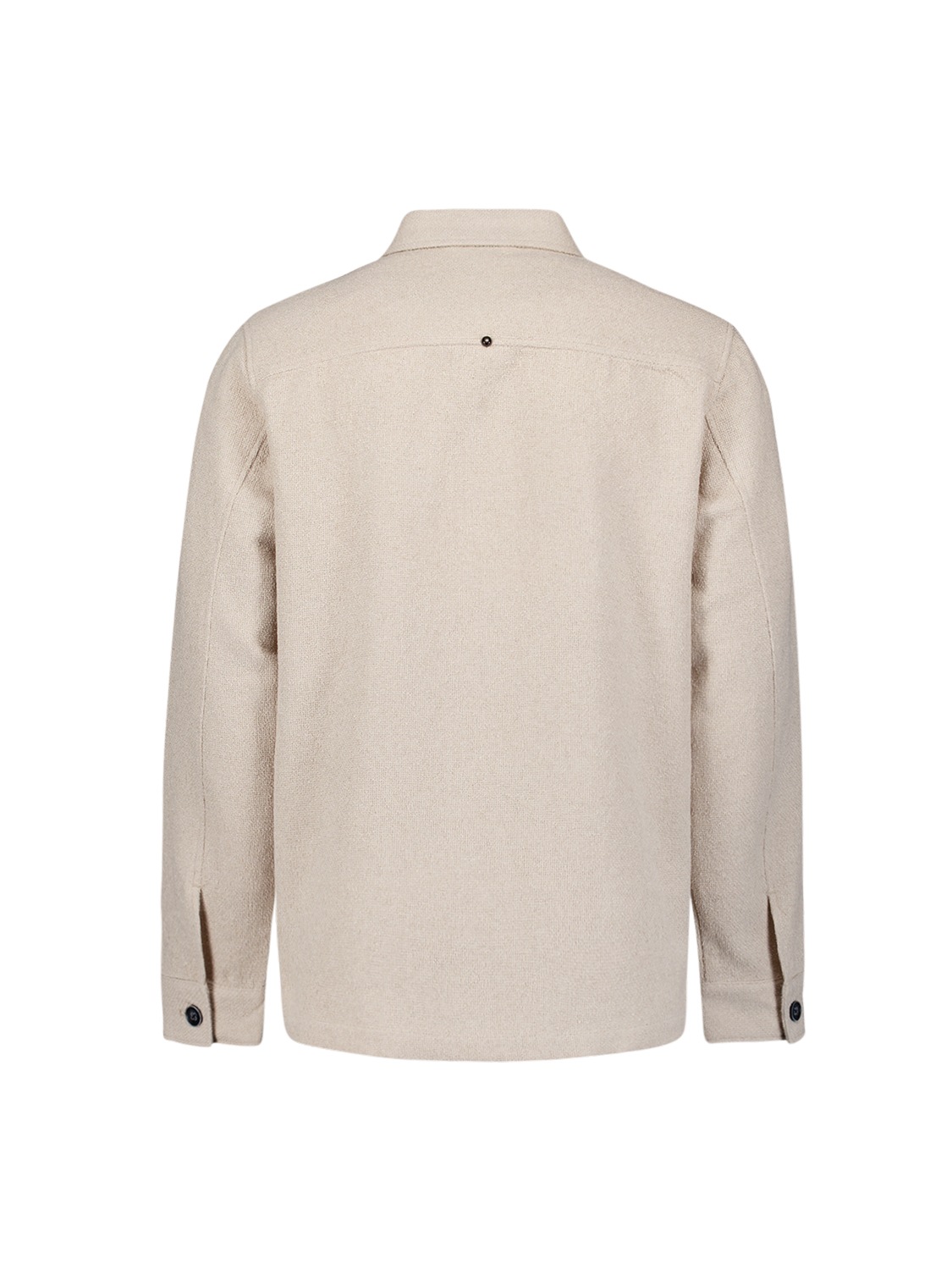 NO EXCESS Langarmhemd »No Excess Overshirt mit Knöpfen Overshirt Full Button Stretch«
