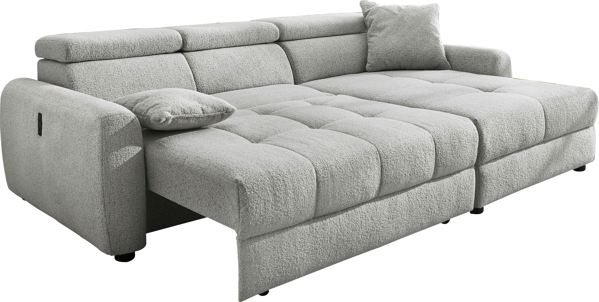 Thumbnail - Jockenhöfer Gruppe Ecksofa "Move, L-Form, B: 270cm, mit 60 cm elektr. Sitztiefenverstellung" 140kg Belastbarkeit je Sitz...