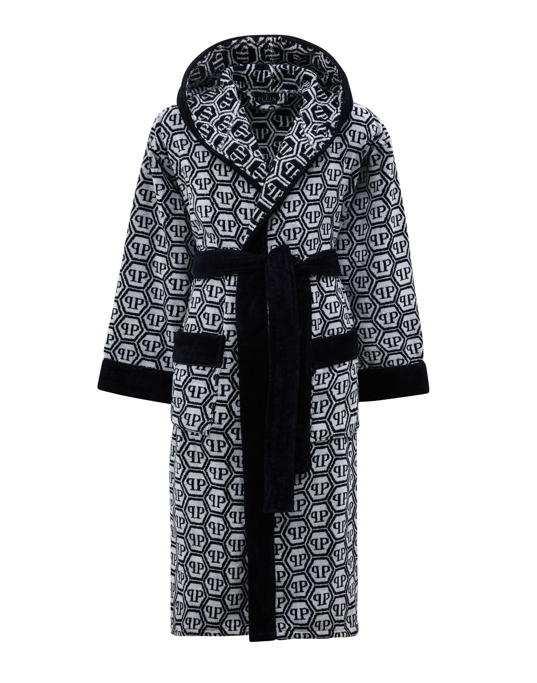 PHILIPP PLEIN Bademantel "Hooded Bathrobe PP" günstig online kaufen