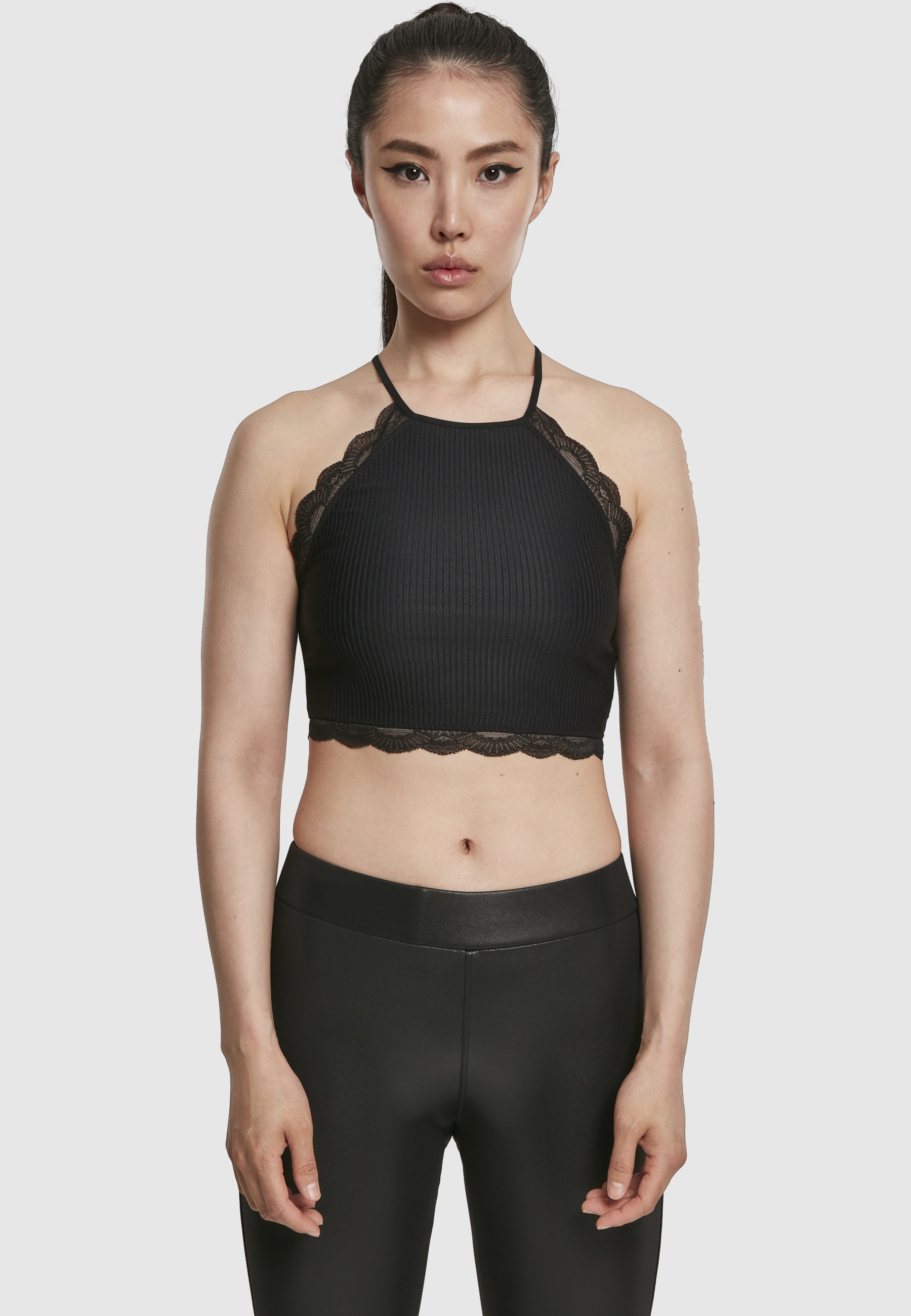 URBAN CLASSICS Sport-BH »Urban Classics Damen Ladies Laces String Top«