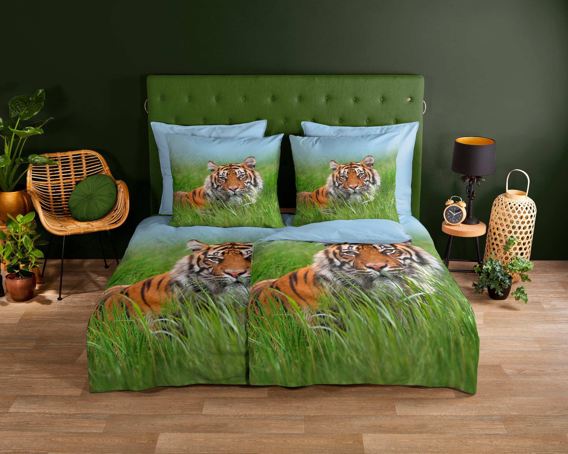 good morning Wendebettwäsche "Silencet" 2 Stk. tlg. 100% Baumwolle, 2 Teili günstig online kaufen