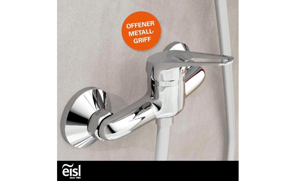 Eisl Duscharmatur »SPEED«, auswechselbare 35mm Keramik-Kartusche, Brauseschlauchanschluss