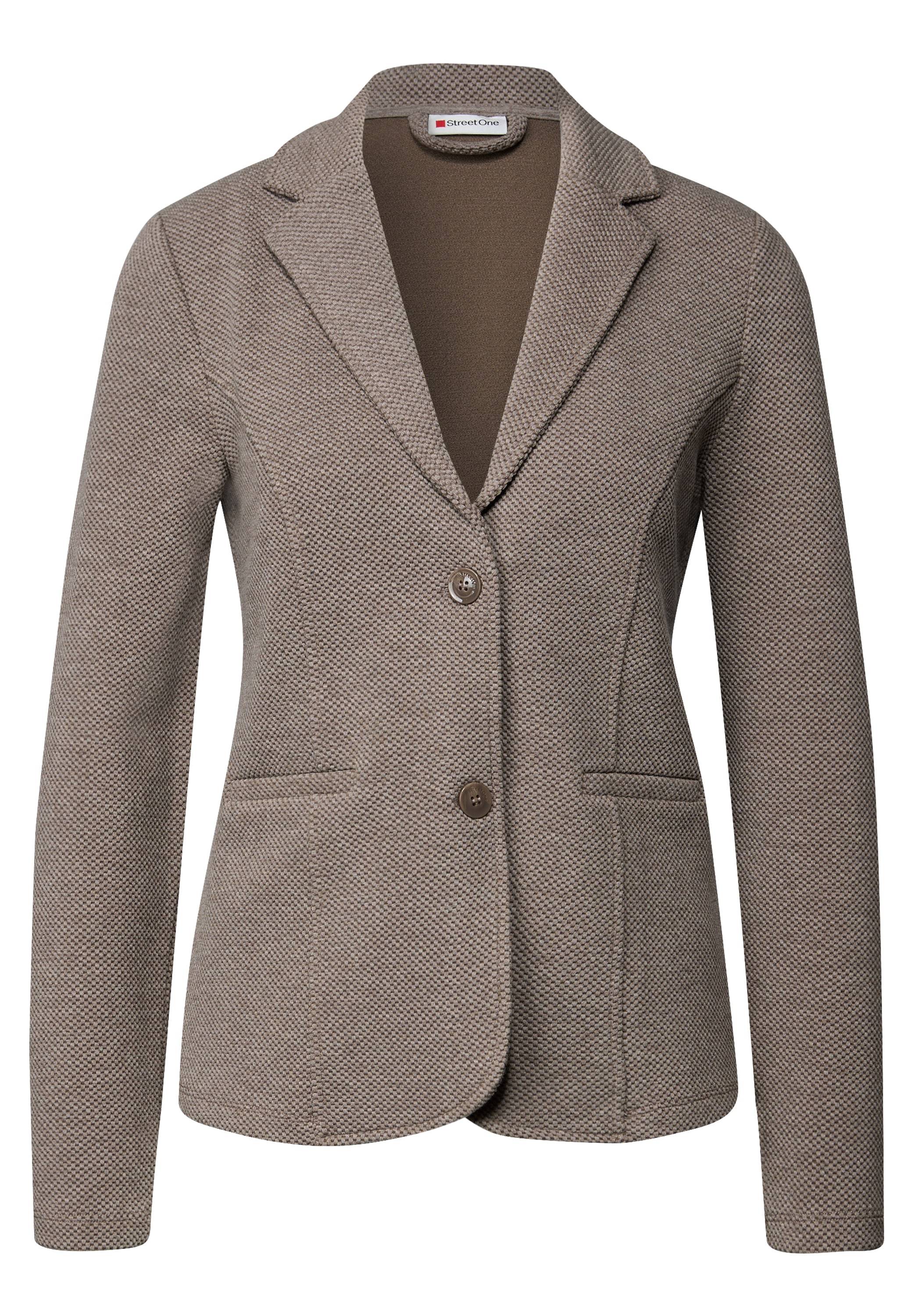 STREET ONE Kurzblazer, aus softem Materialmix
