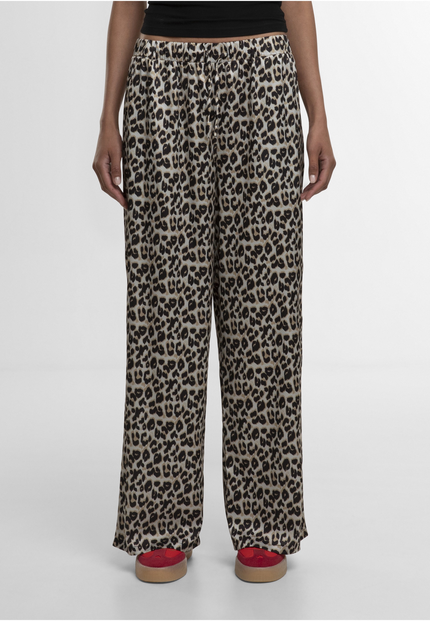 URBAN CLASSICS Stoffhose »Urban Classics Ladies Leo Resort Pants«