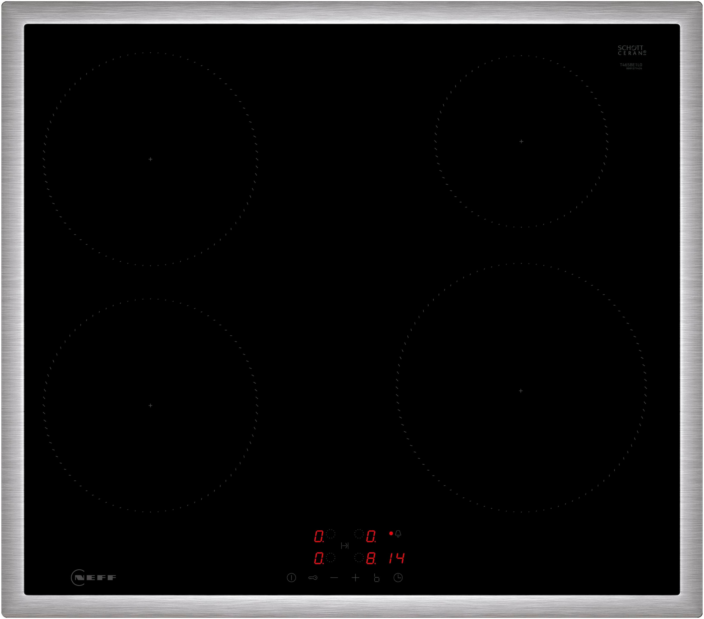 NEFF Backofen-Set »BTX46PIB«, N30, BTX46PIB, mit Teleskopauszug nachrüstbar, Pyrolyse-Selbstreinigung